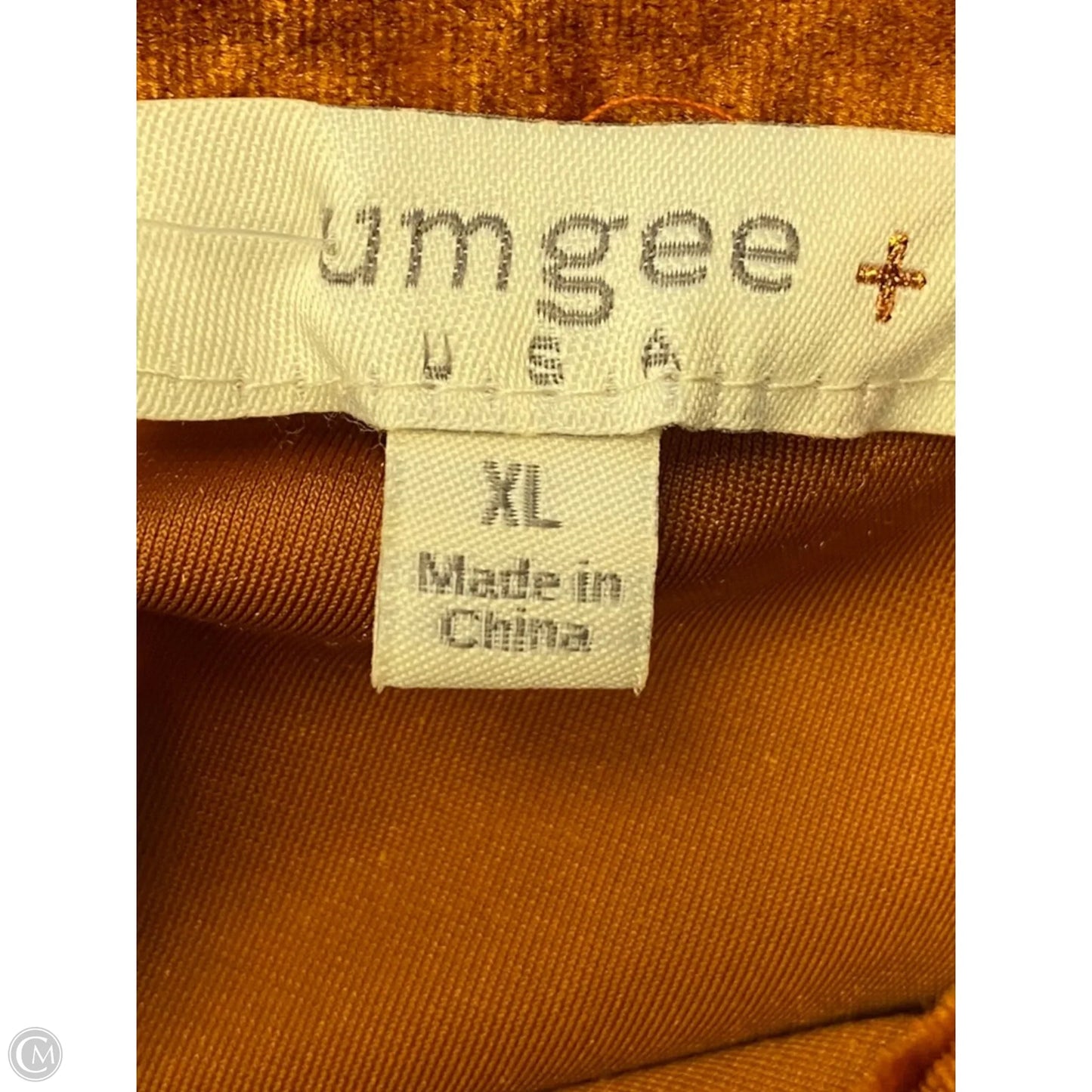 Top Long Sleeve By Umgee In Orange, Size: Xl