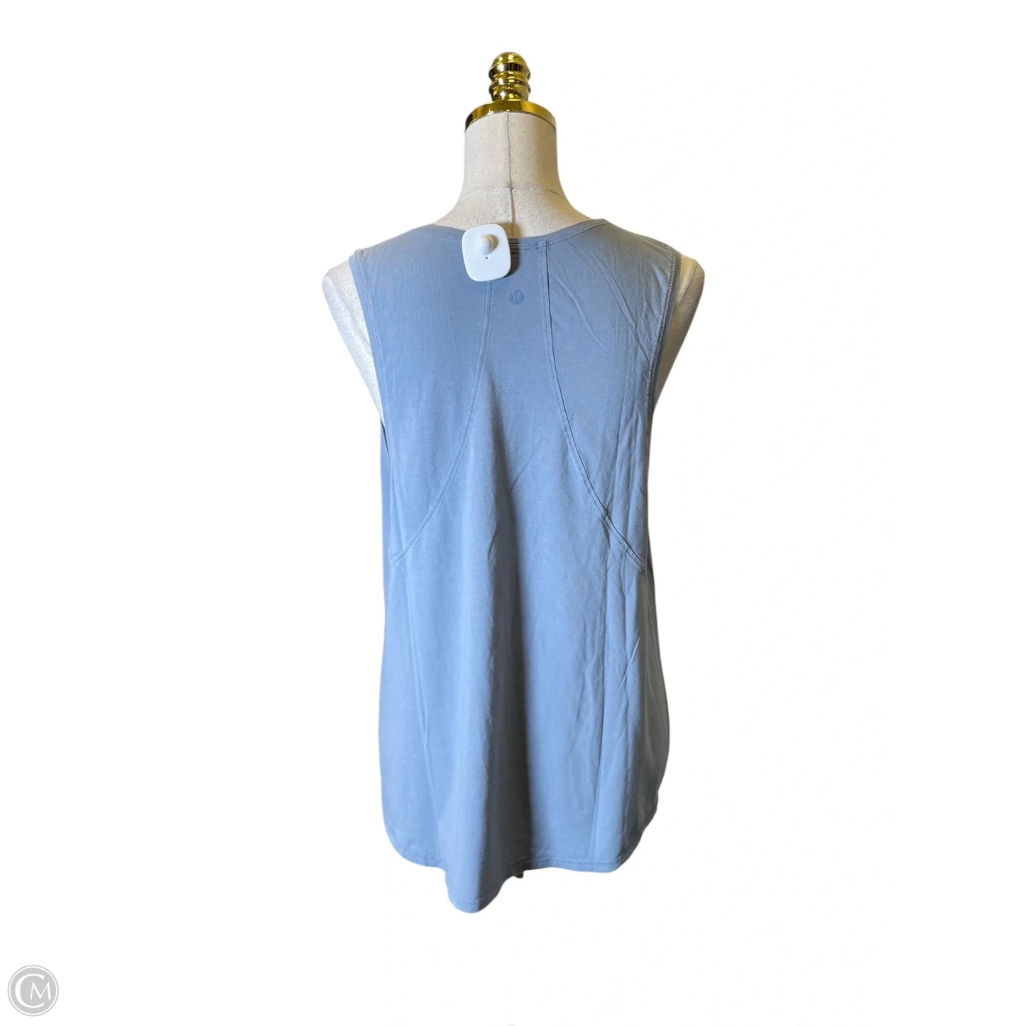 Athletic Tank Top By Lululemon In Blue, Size: L
