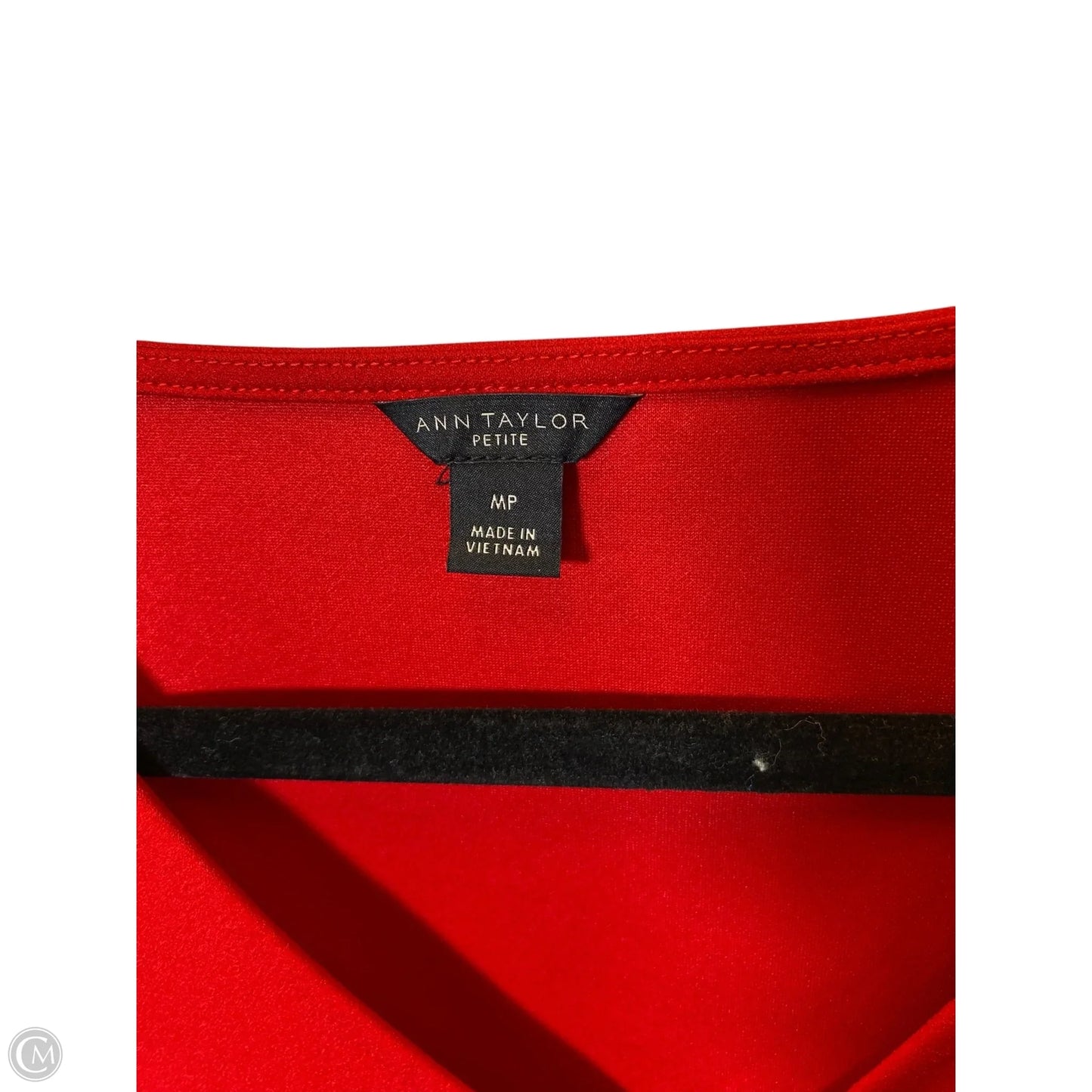 Top Long Sleeve By Ann Taylor In Red, Size: M