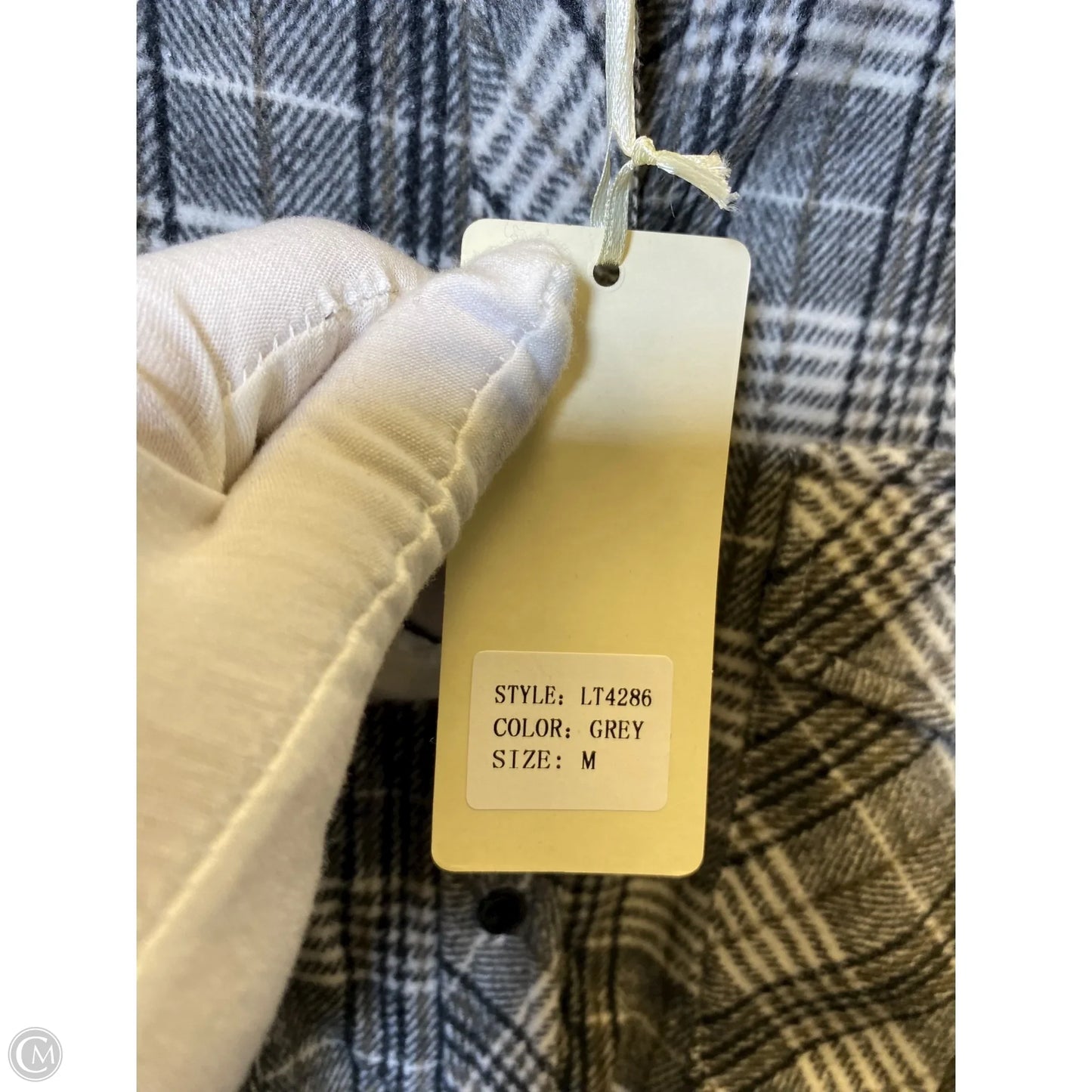 Jacket Other By Clothes Mentor In Plaid Pattern, Size: M