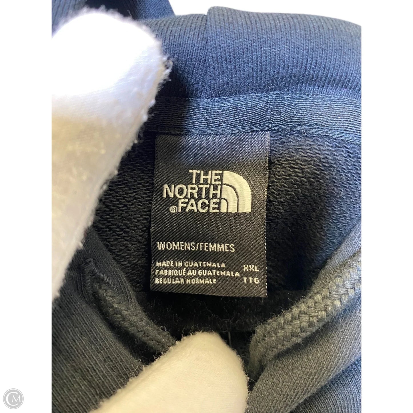 Sweatshirt Hoodie By The North Face In Black & White, Size: Xxl