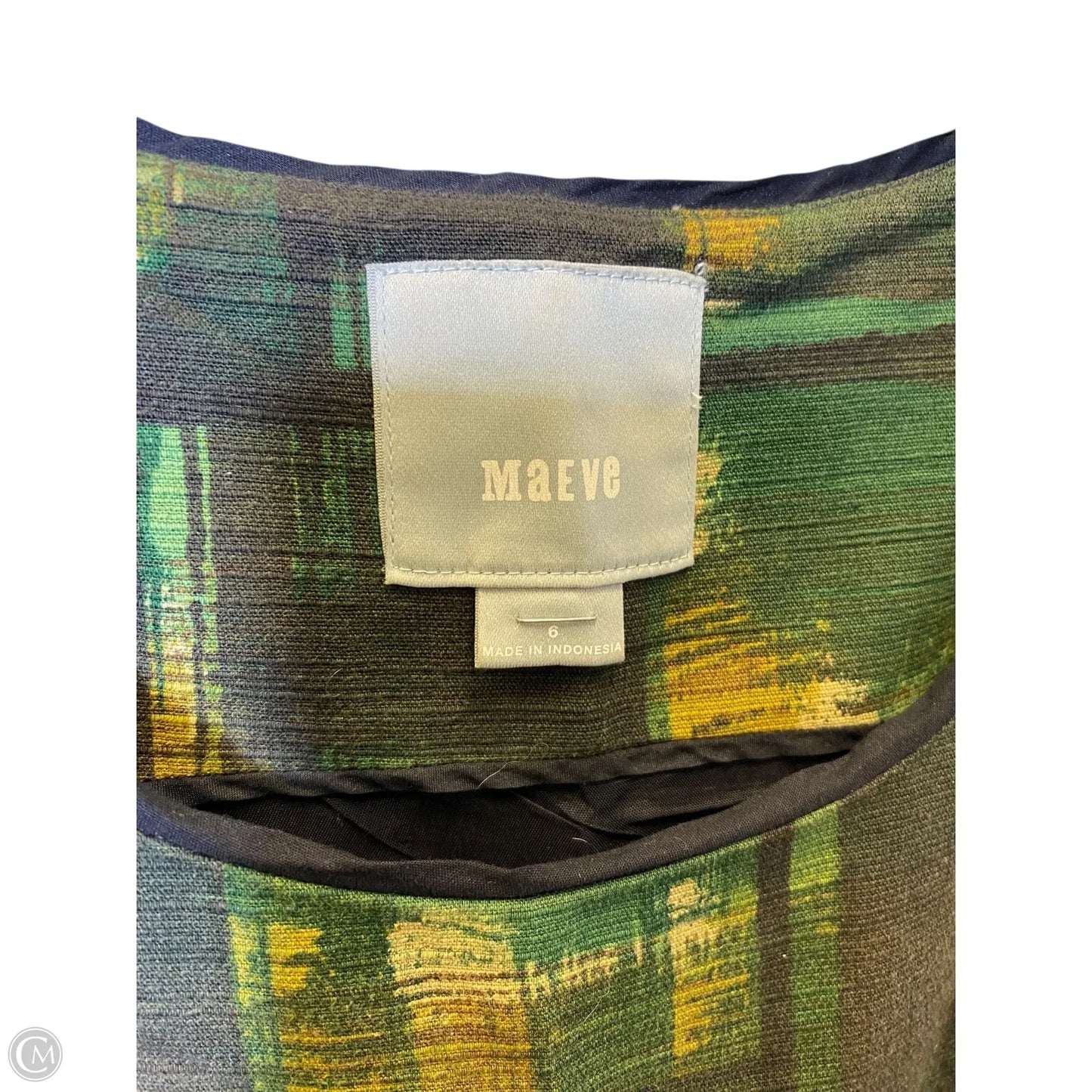 Dress Casual Midi By Maeve In Multi-colored, Size: S