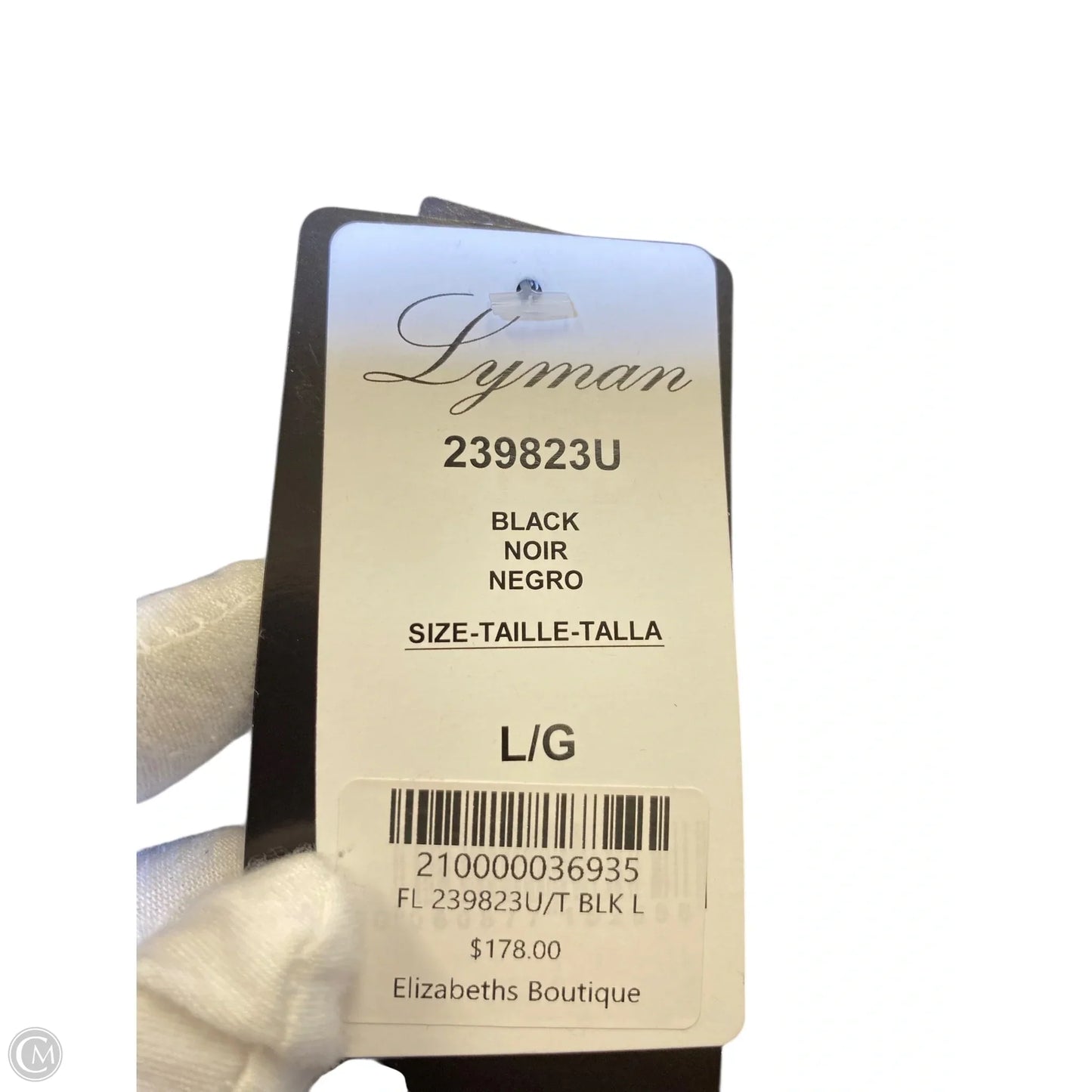 Top Sleeveless By Frank Lyman In Black, Size: L