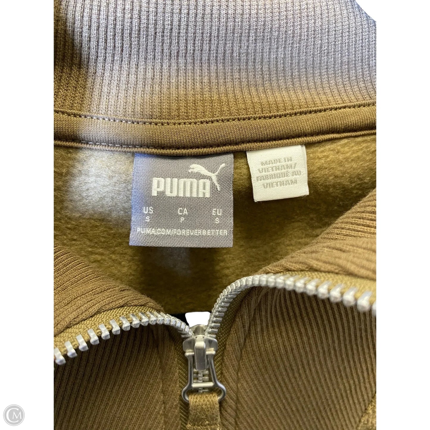 Dress Sweater By Puma In Brown, Size: S