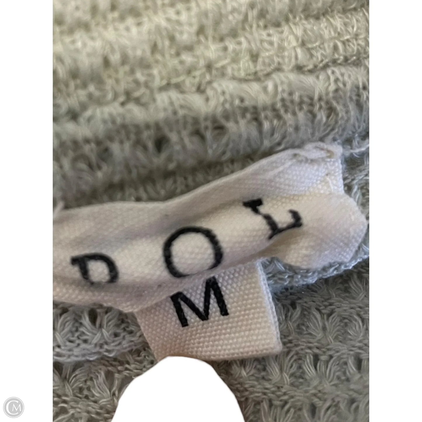 Top 3/4 Sleeve By Pol In Green, Size: M