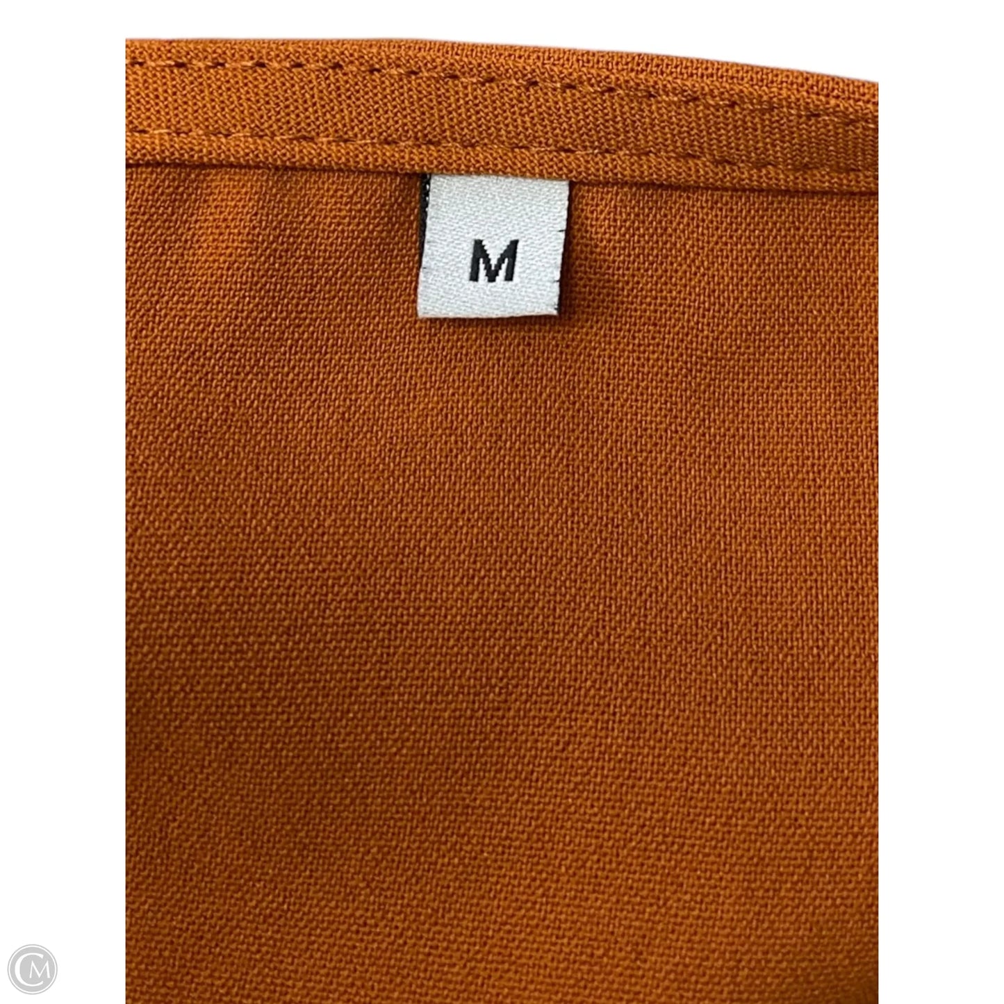 Dress Casual Midi By Clothes Mentor In Orange, Size: M