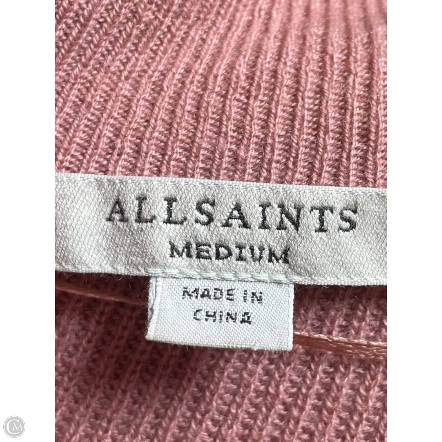 Sweater Designer By All Saints In Pink, Size: M
