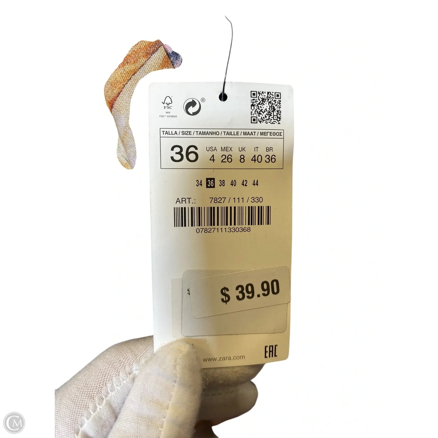 Pants Other By Zara Basic In Floral Print, Size: 4