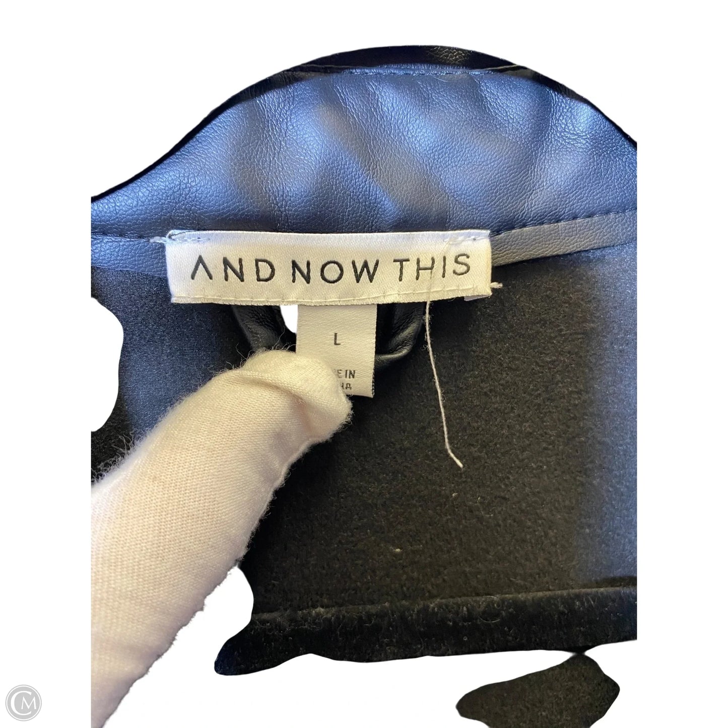 Jacket Moto By And Now This In Black, Size: L