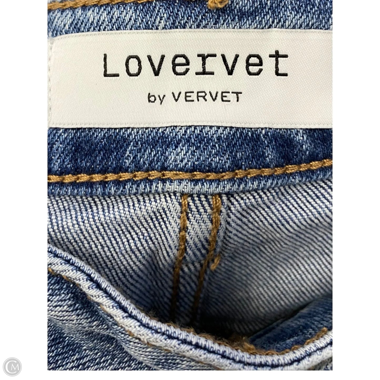 Jeans Straight By Clothes Mentor In Blue Denim, Size: 16