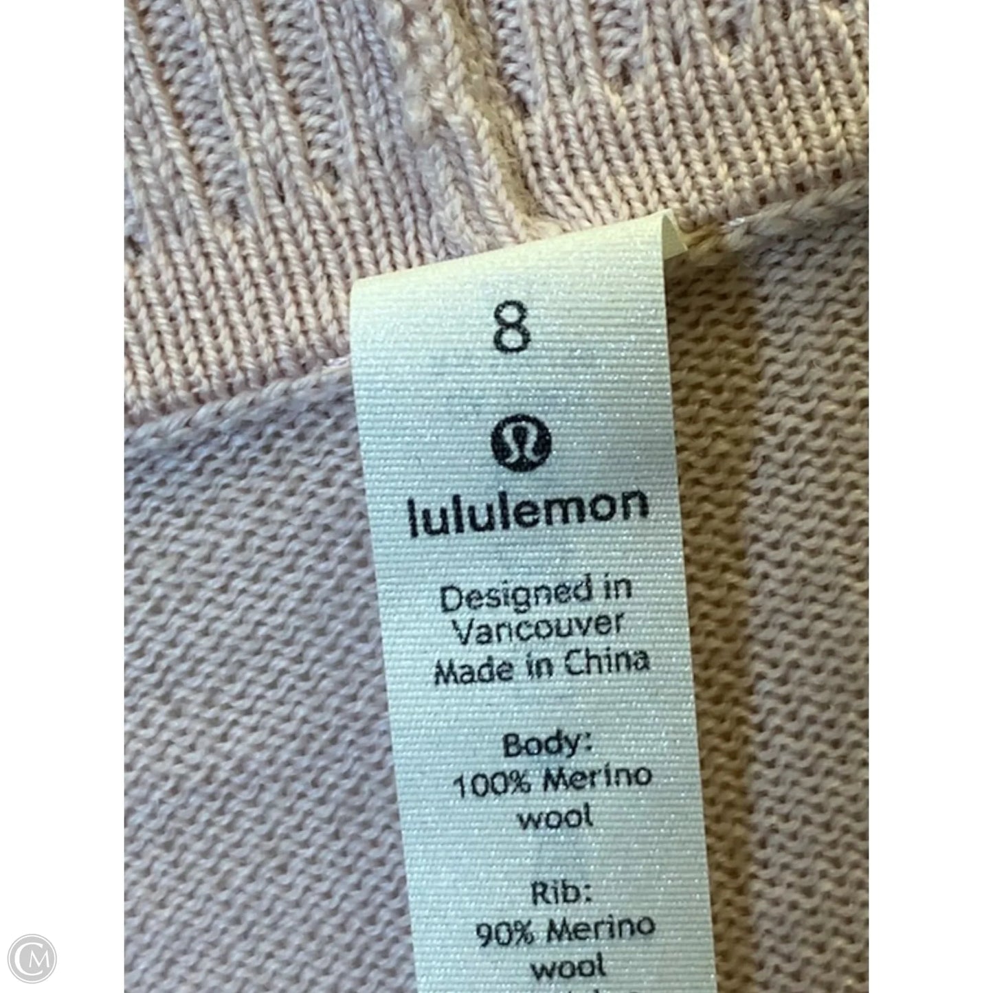 Cardigan By Lululemon In Pink, Size: 8