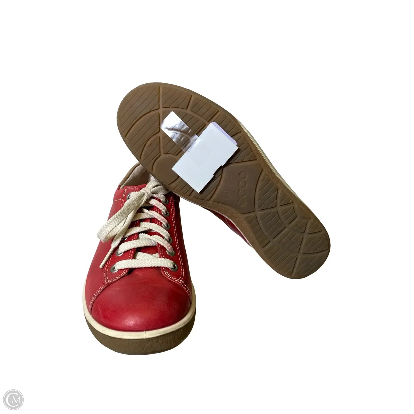 Shoes Flats By Ecco In Red, Size: 7.5