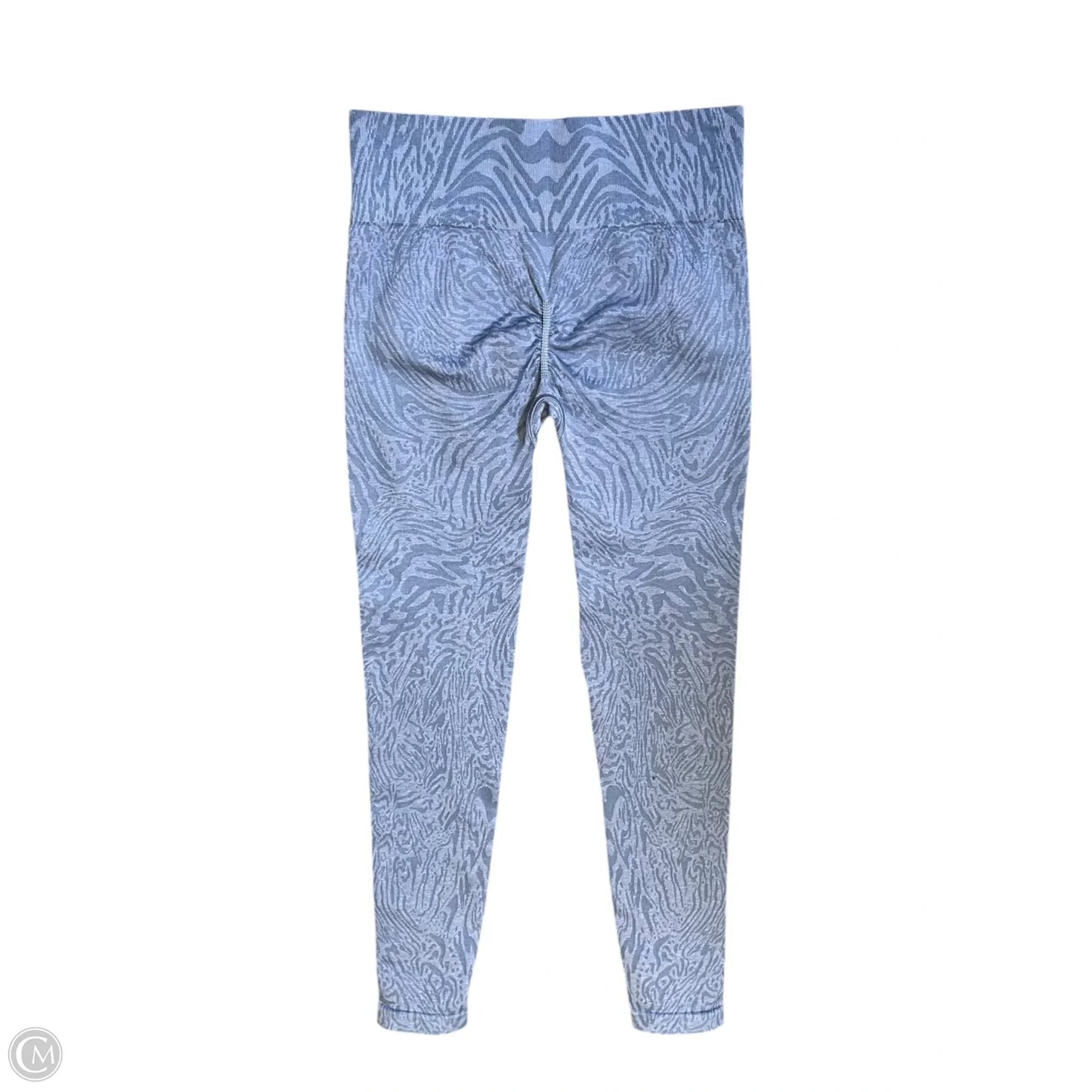 Athletic Leggings By Gym Shark In Blue, Size: M