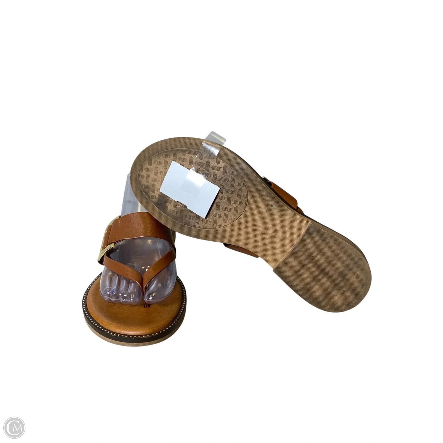 Sandals Flats By Toscanella In Brown, Size: 9.5