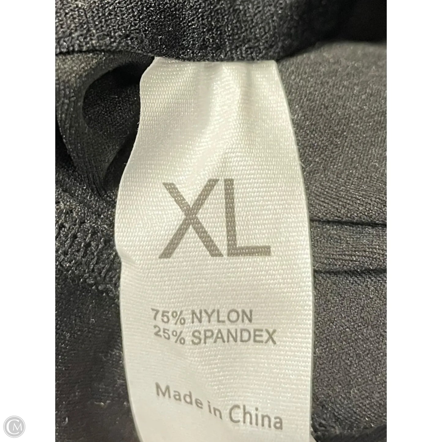 Athletic Dress By Clothes Mentor In Black, Size: Xl