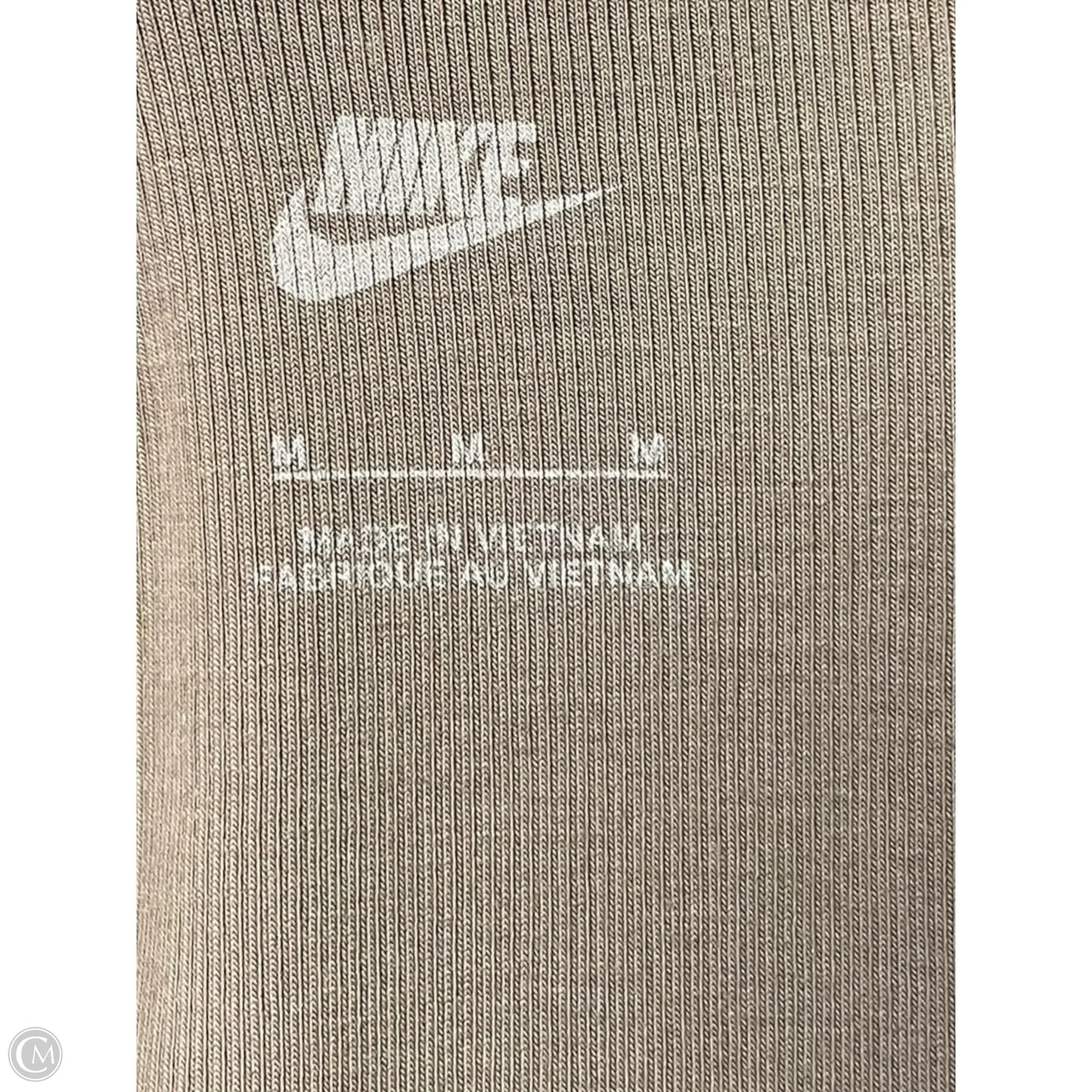 Athletic Dress By Nike In Brown, Size: M