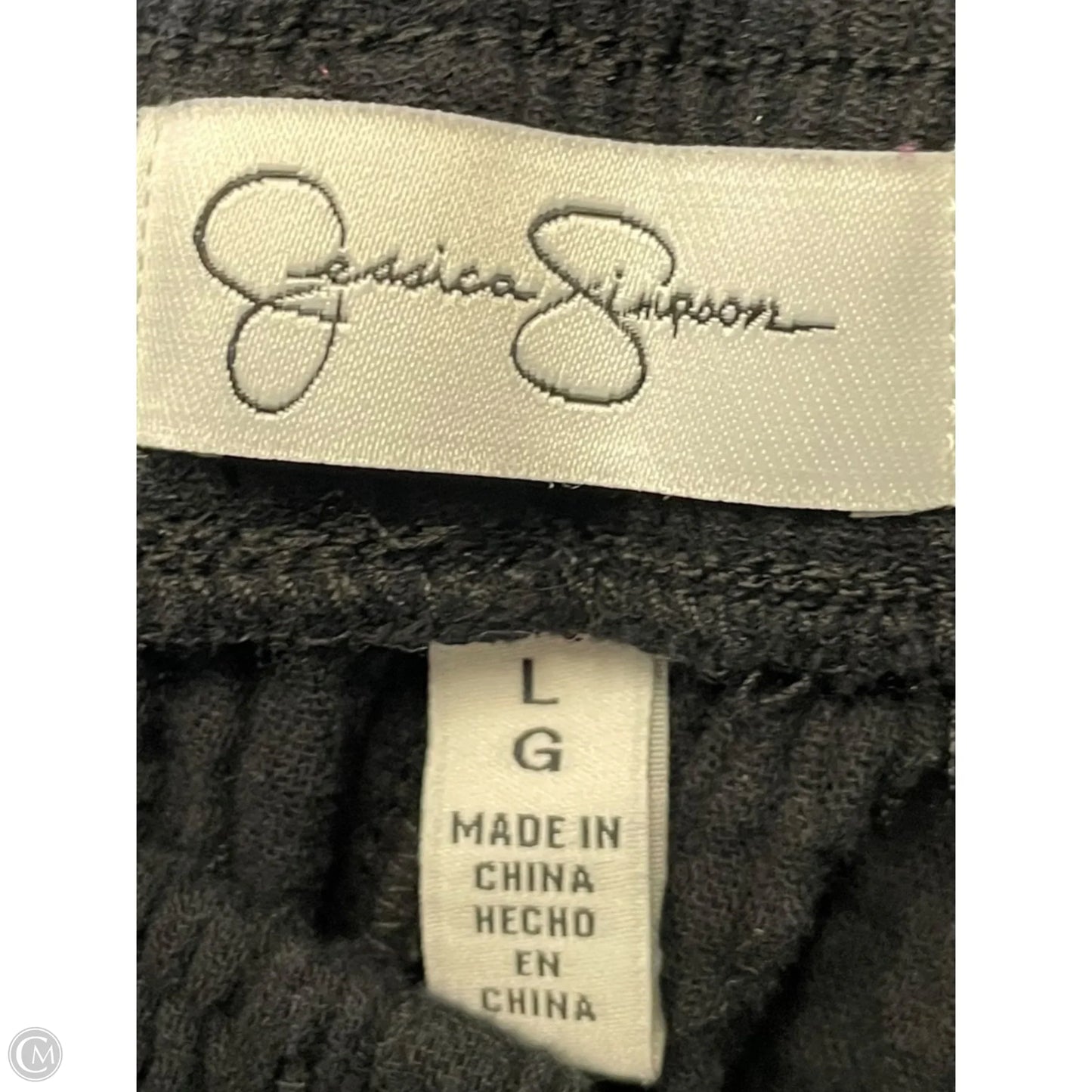Pants Lounge By Jessica Simpson In Black, Size: L
