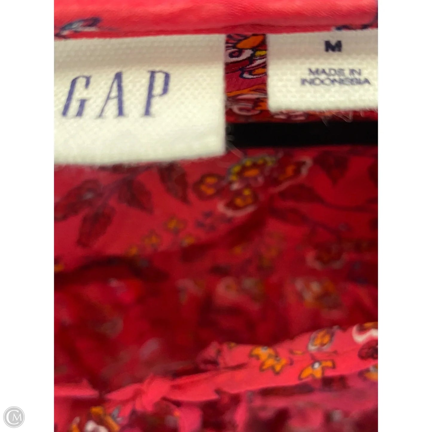 Blouse Sleeveless By Gap In Pink, Size: M