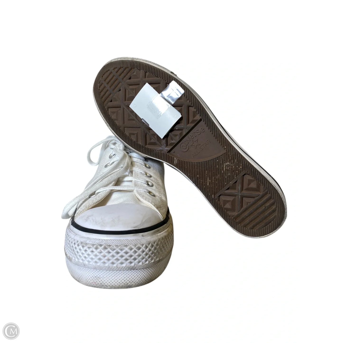 Shoes Sneakers By Converse In White, Size: 9.5