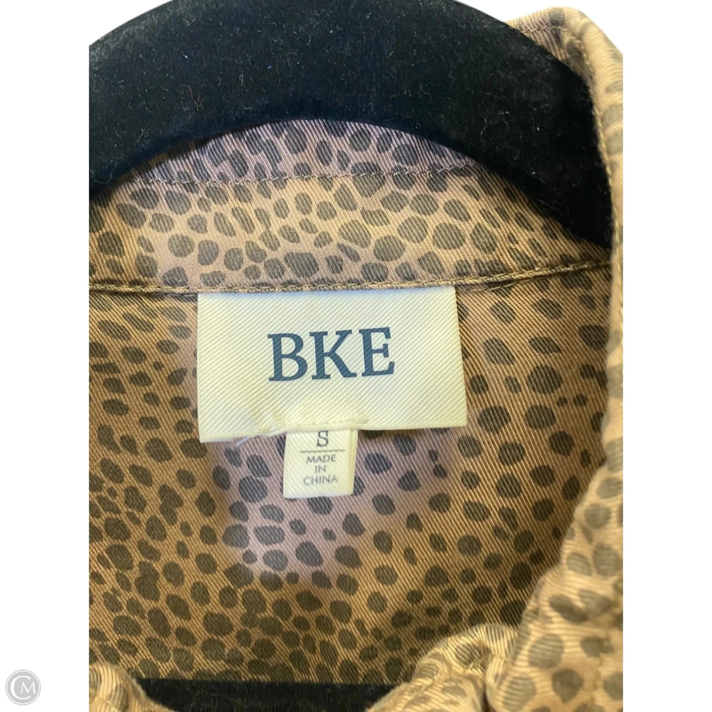 Jacket Other By Bke In Animal Print, Size: S