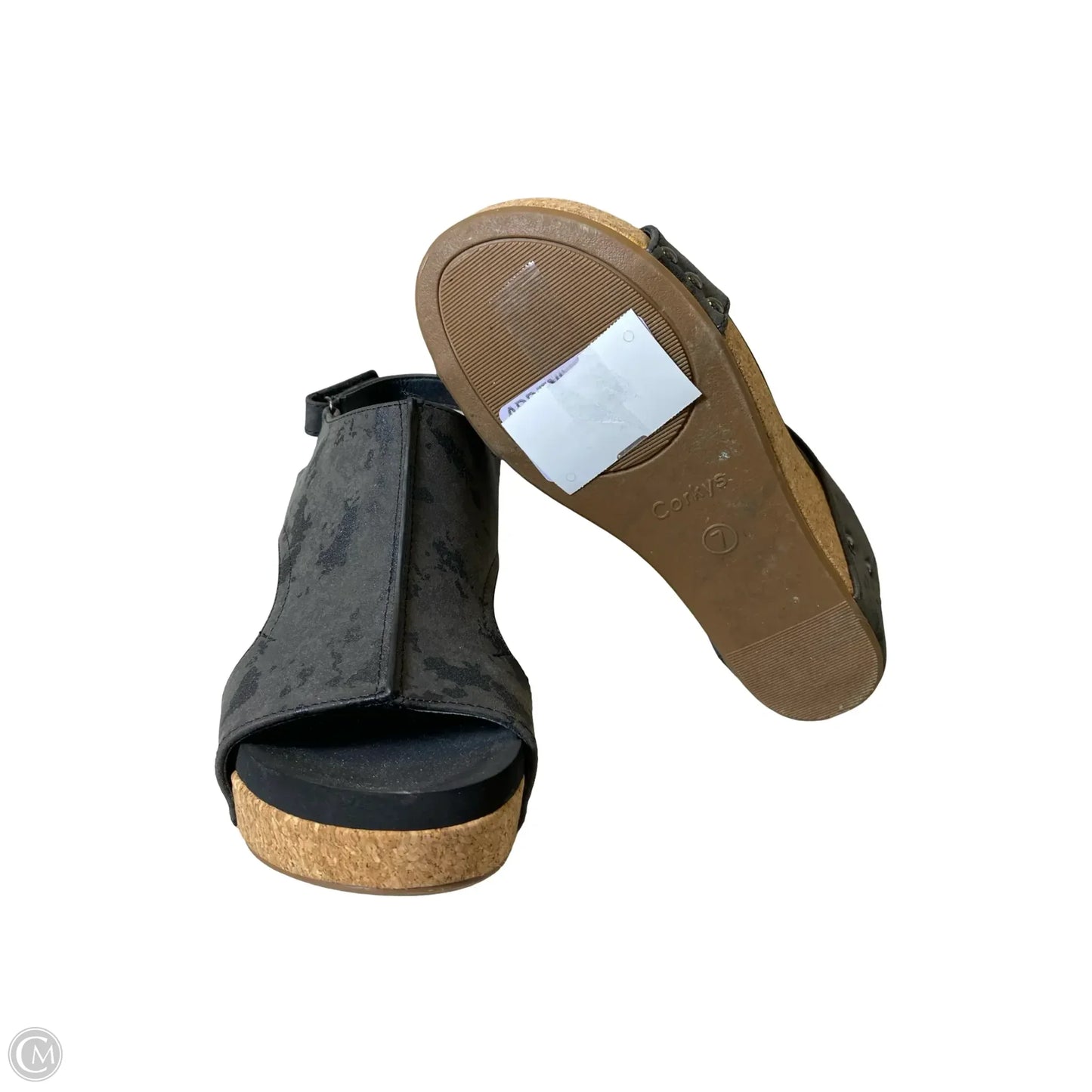 Shoes Heels Platform By Corkys In Grey, Size: 7