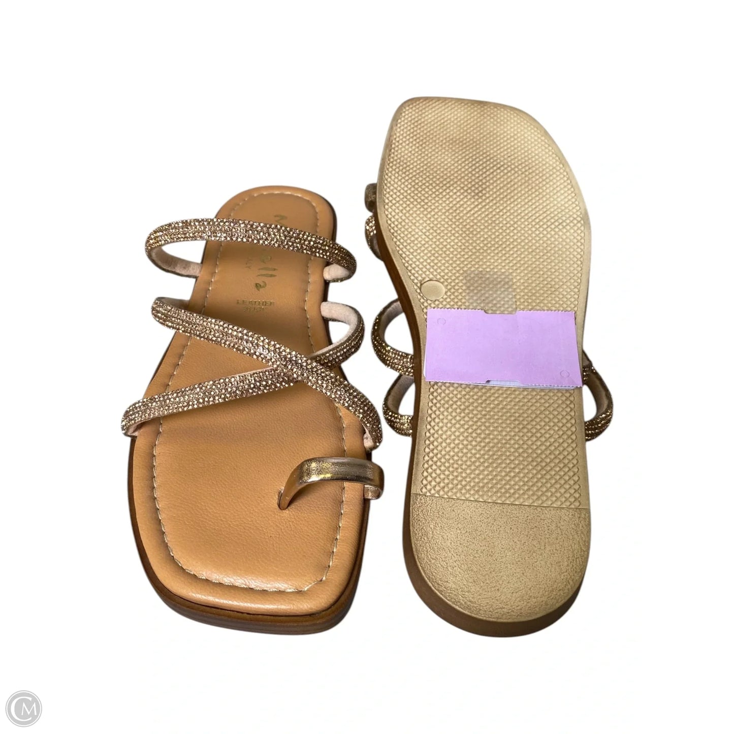 Sandals Flats By Xoxo In Brown, Size: 6.5