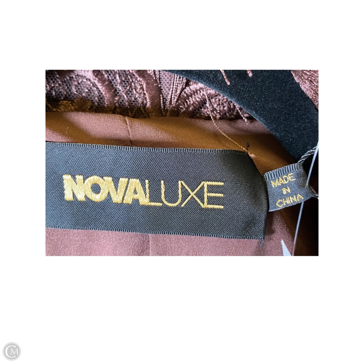 Blazer By Clothes Mentor In Brown, Size: S