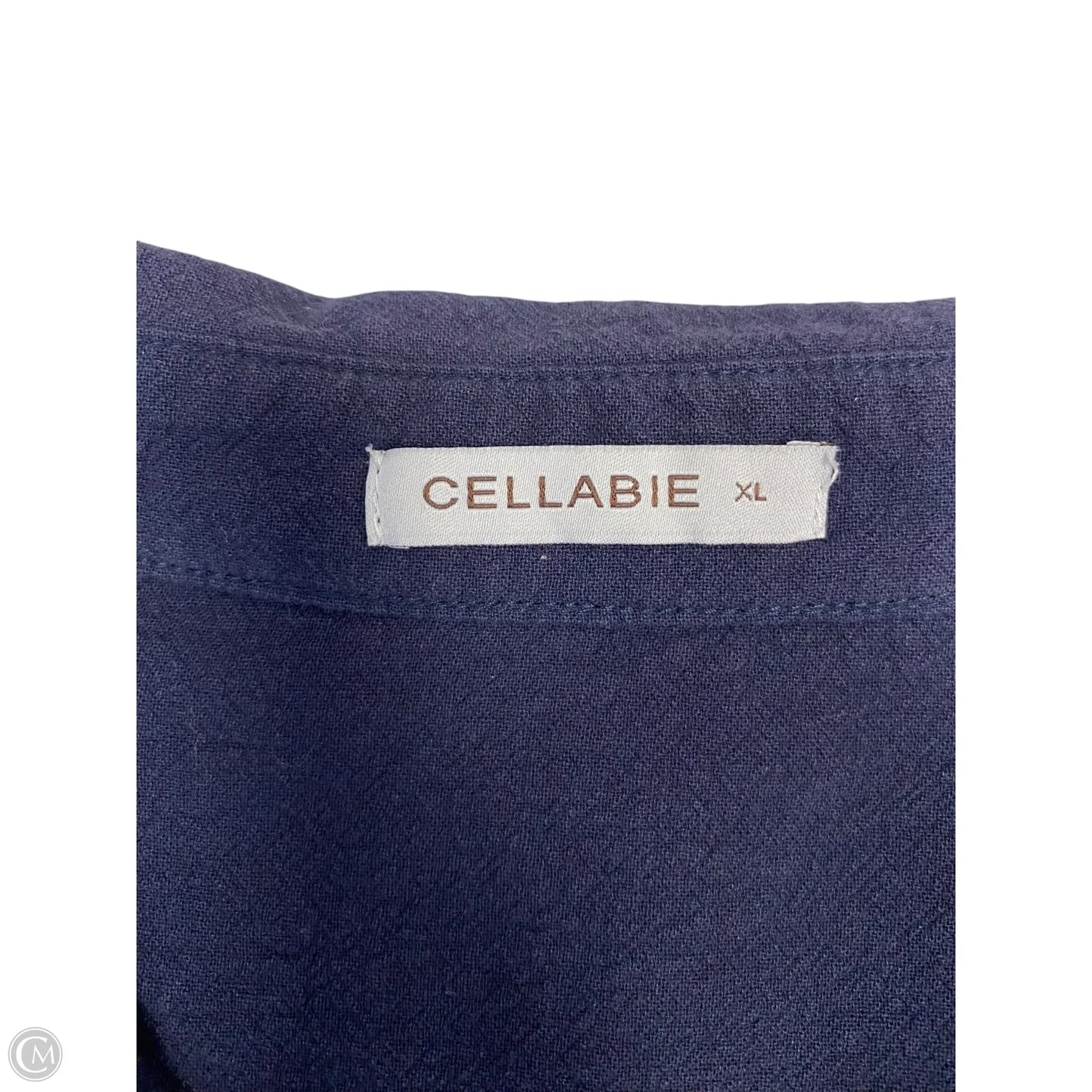 Top 3/4 Sleeve By Clothes Mentor In Blue, Size: Xl