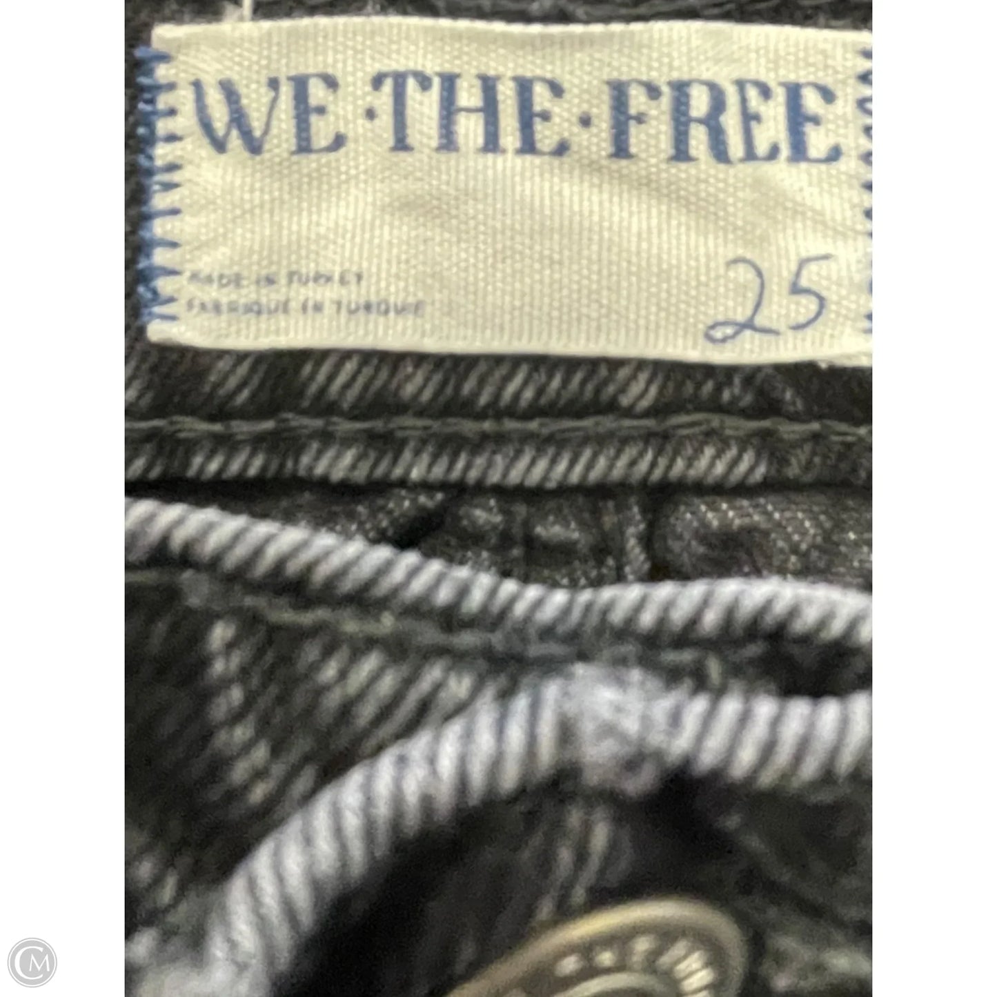 Jeans Straight By We The Free In Black, Size: 2