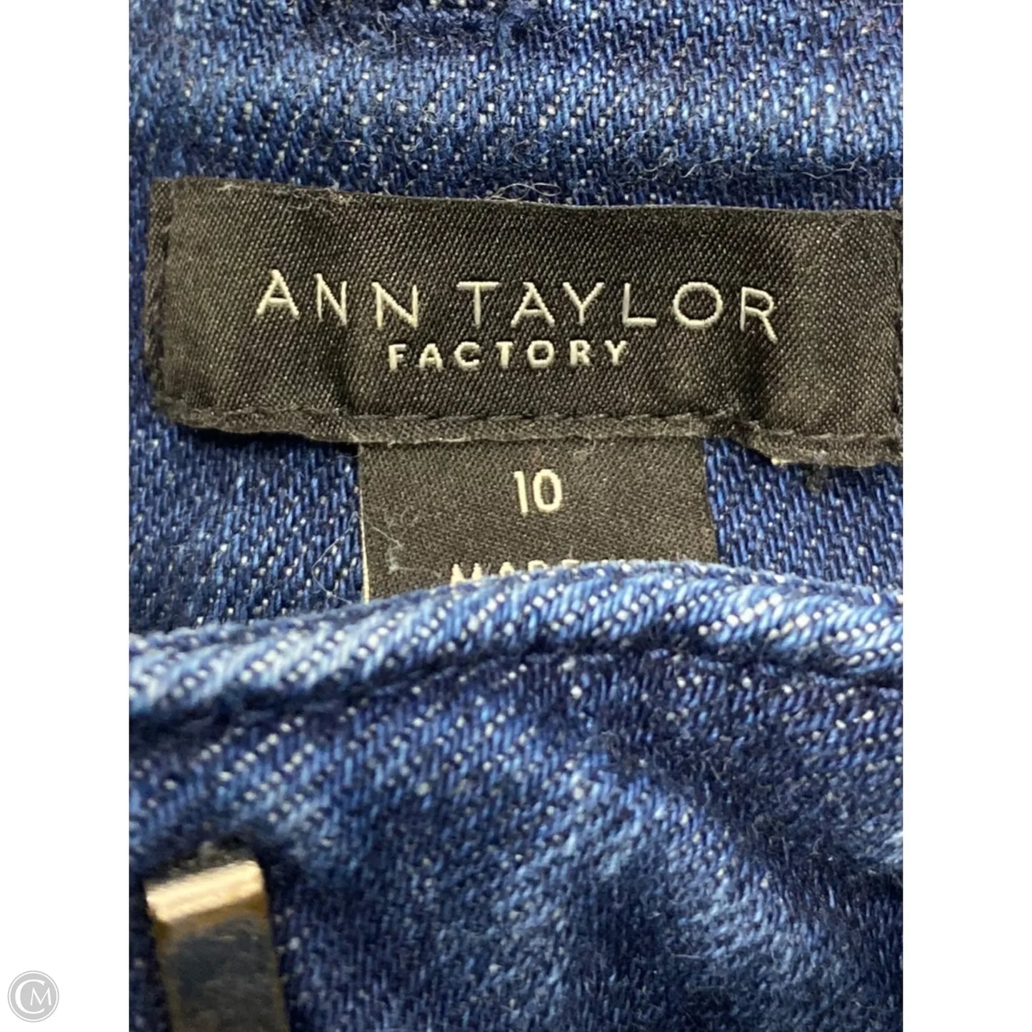 Jeans Boot Cut By Ann Taylor In Blue Denim, Size: 10