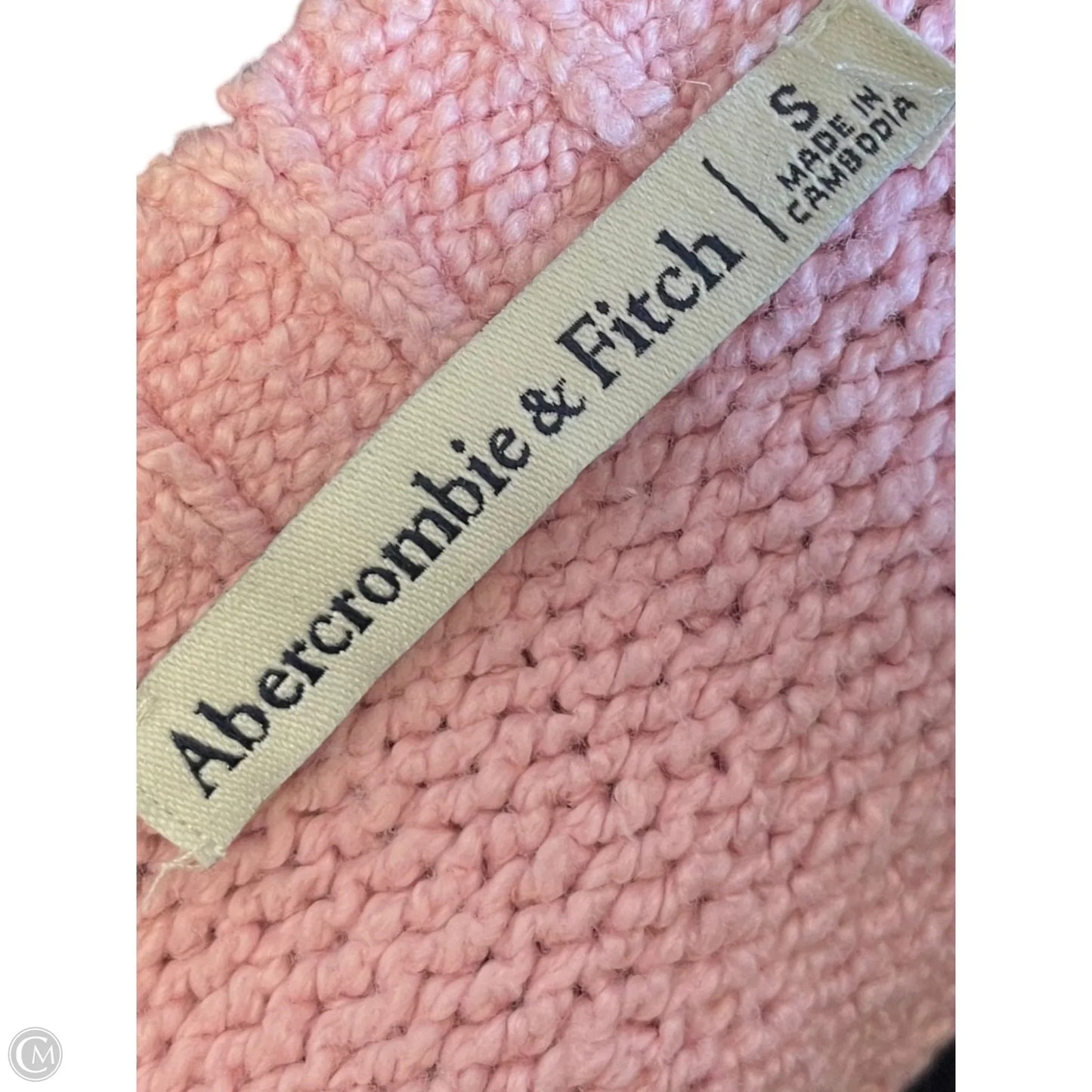Cardigan By Abercrombie And Fitch In Pink, Size: S
