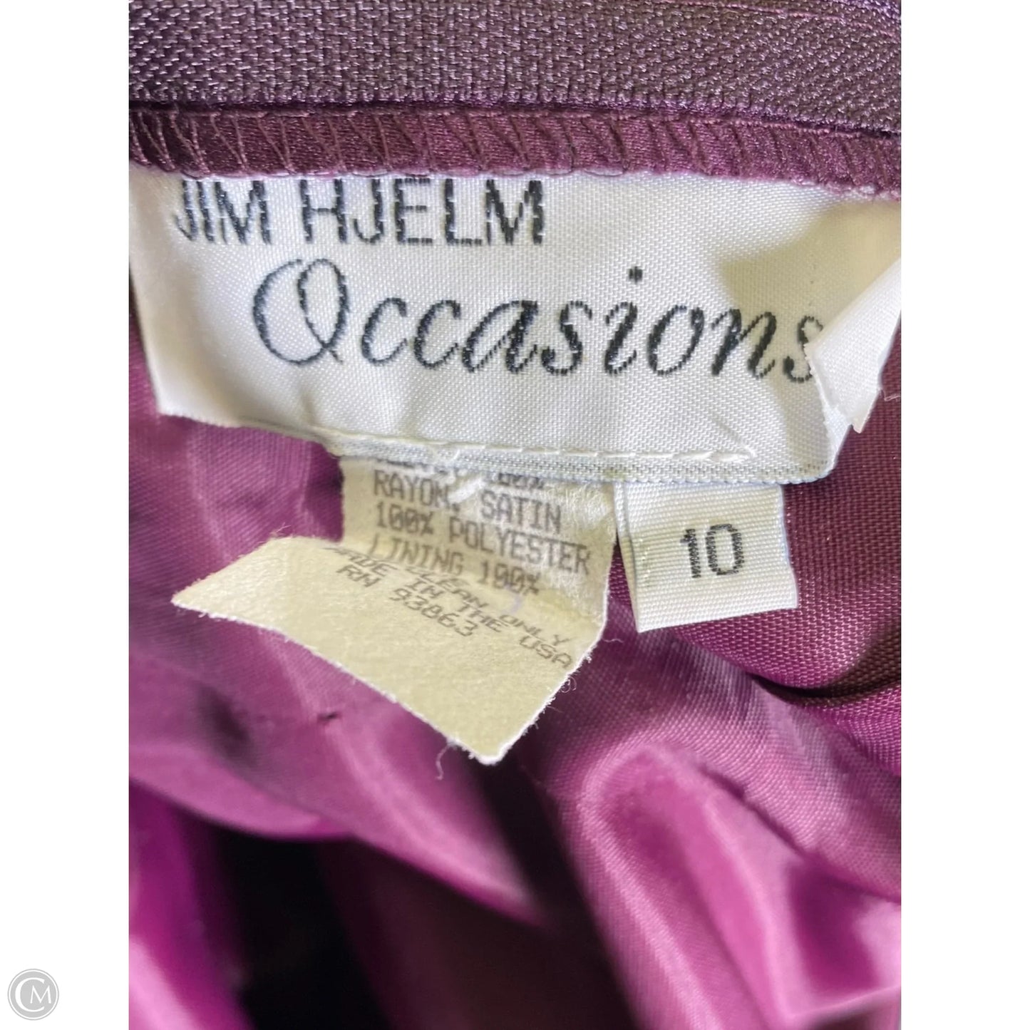 Dress Party Long By Clothes Mentor In Purple, Size: M