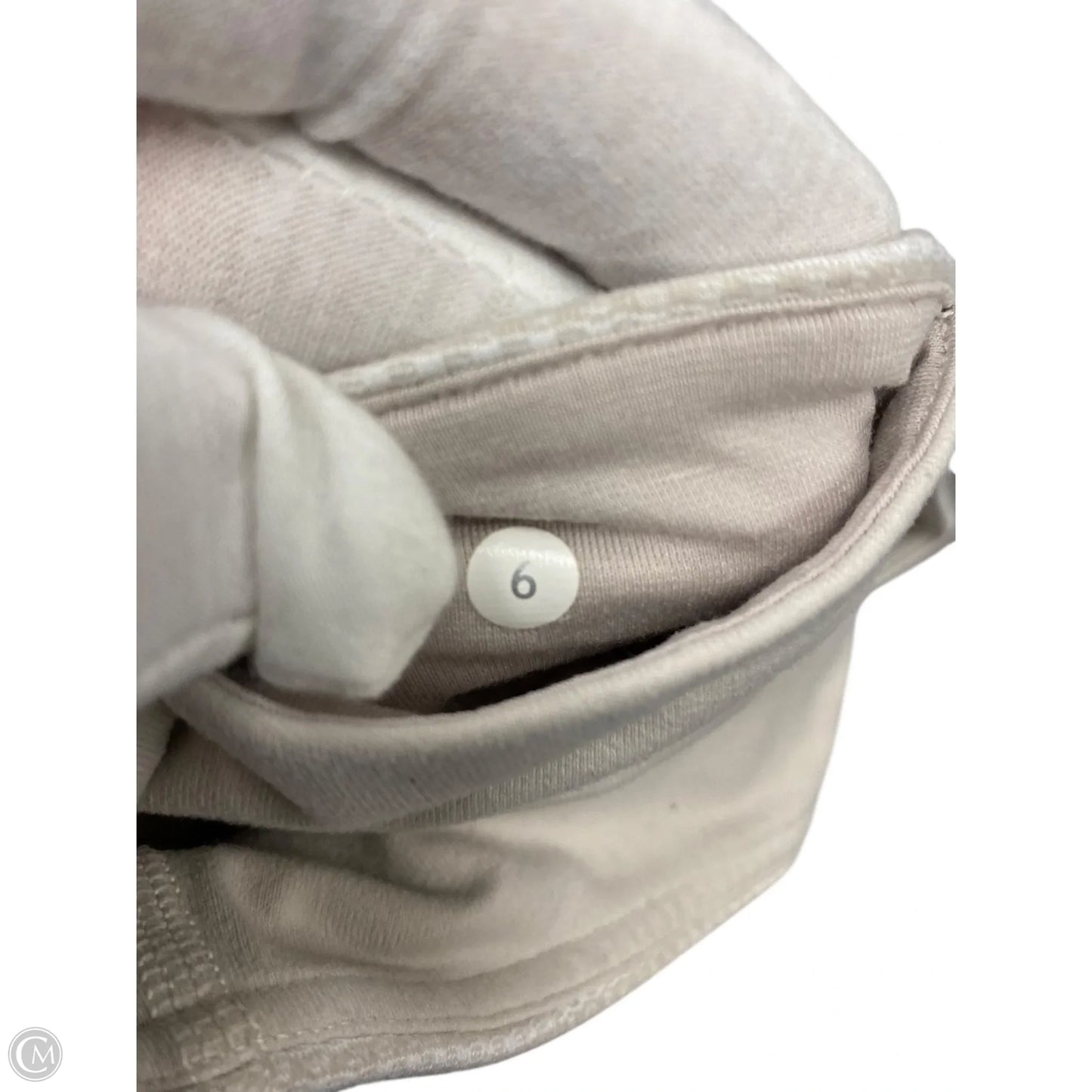 Athletic Leggings By Lululemon In White, Size: 6