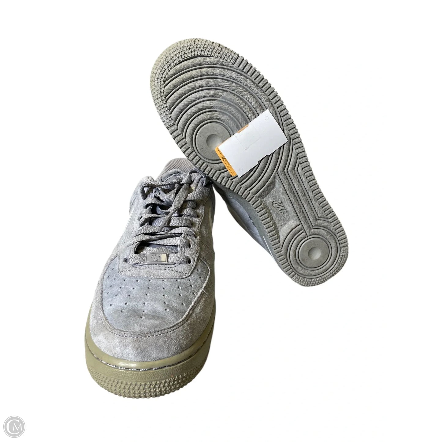 Shoes Sneakers By Nike In Grey, Size: 8