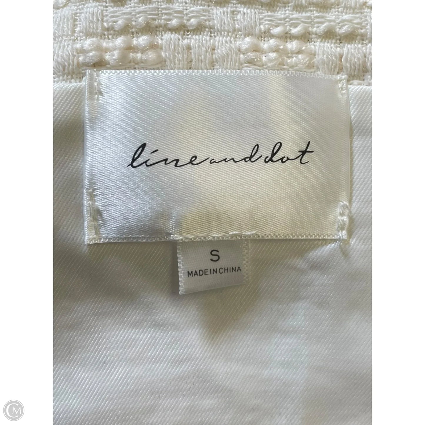 Sweater By Clothes Mentor In Cream, Size: S