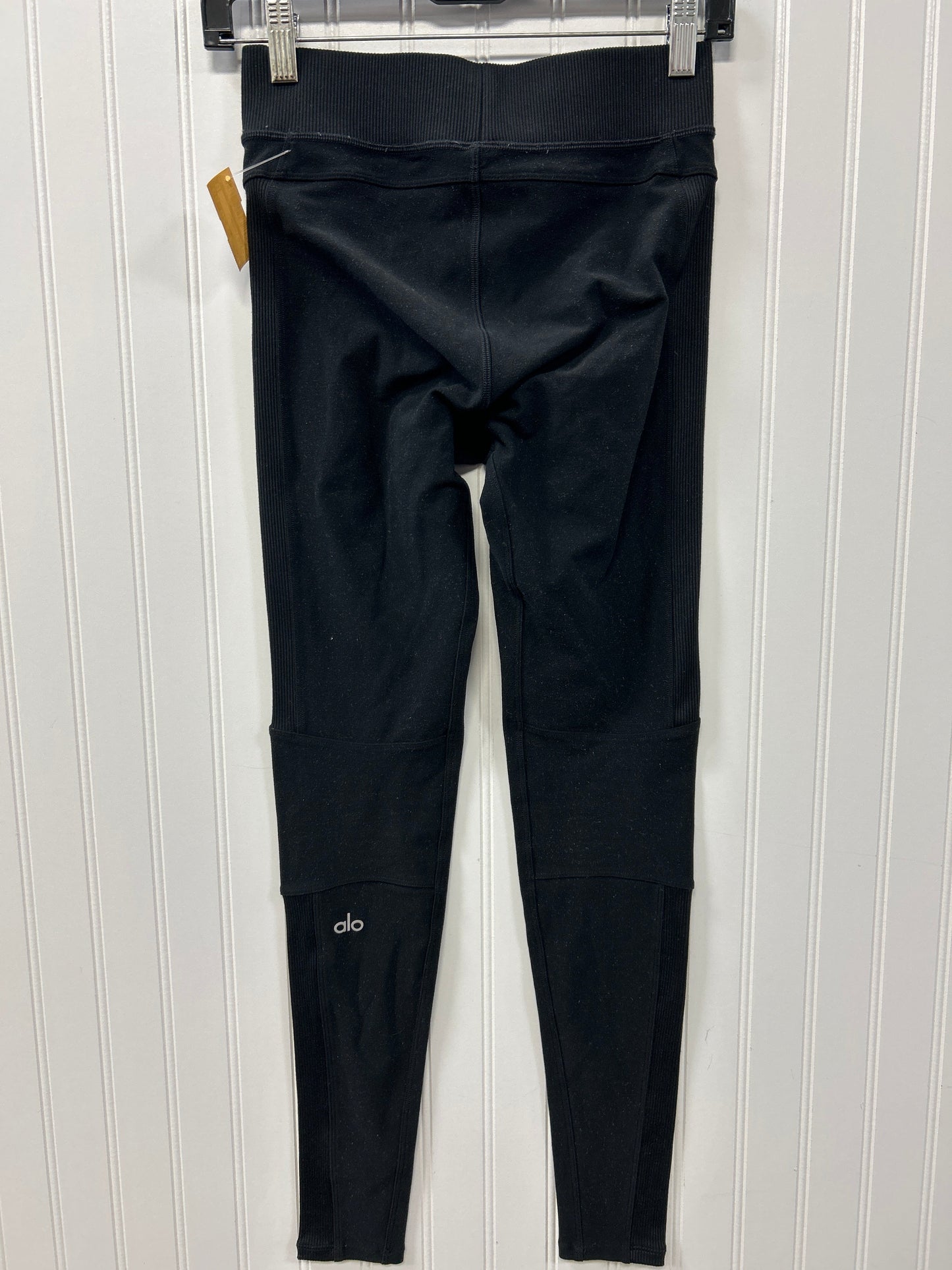 Athletic Leggings By Alo In Black, Size:Xs