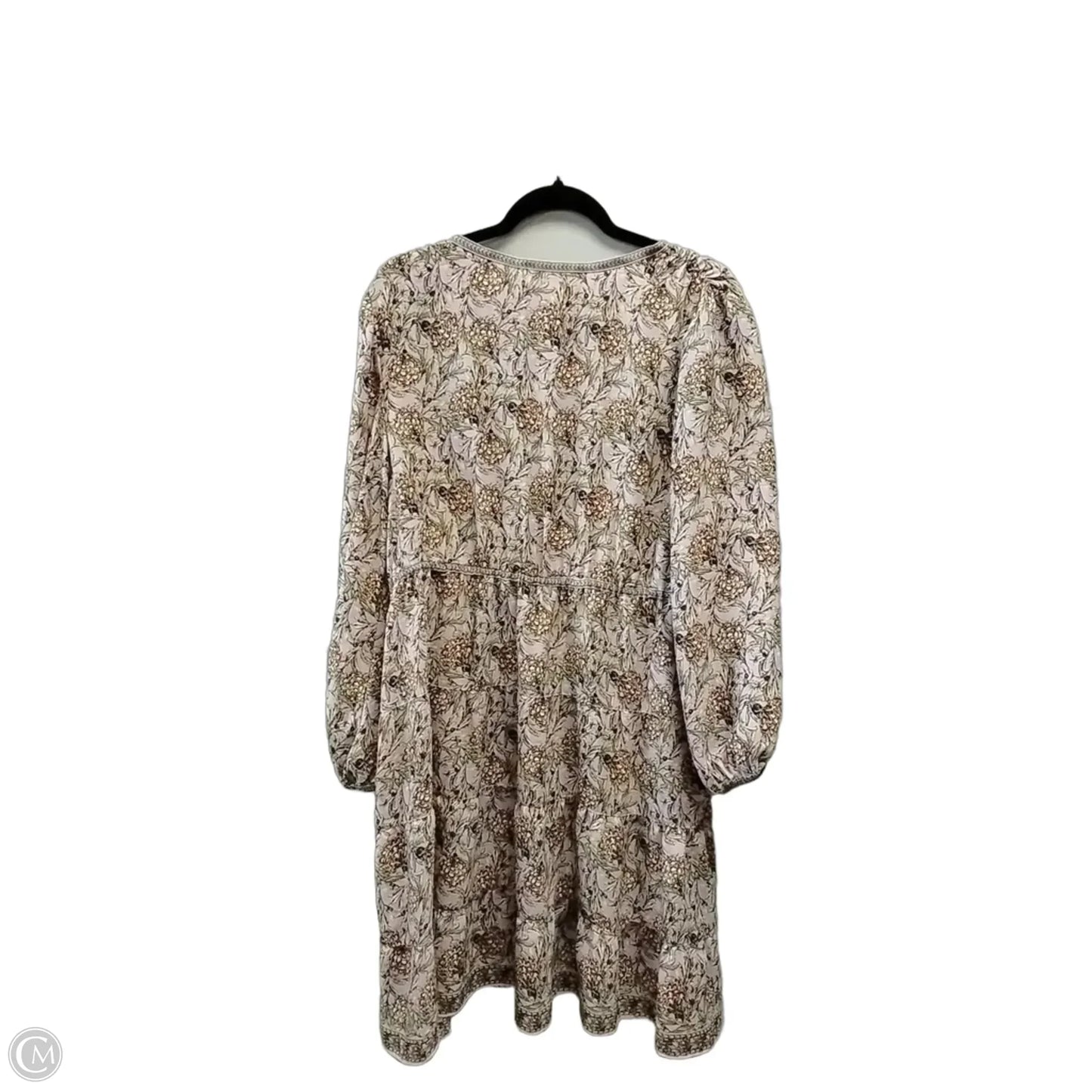 Dress Casual Midi By Max Studio In Floral Print, Size: Xl