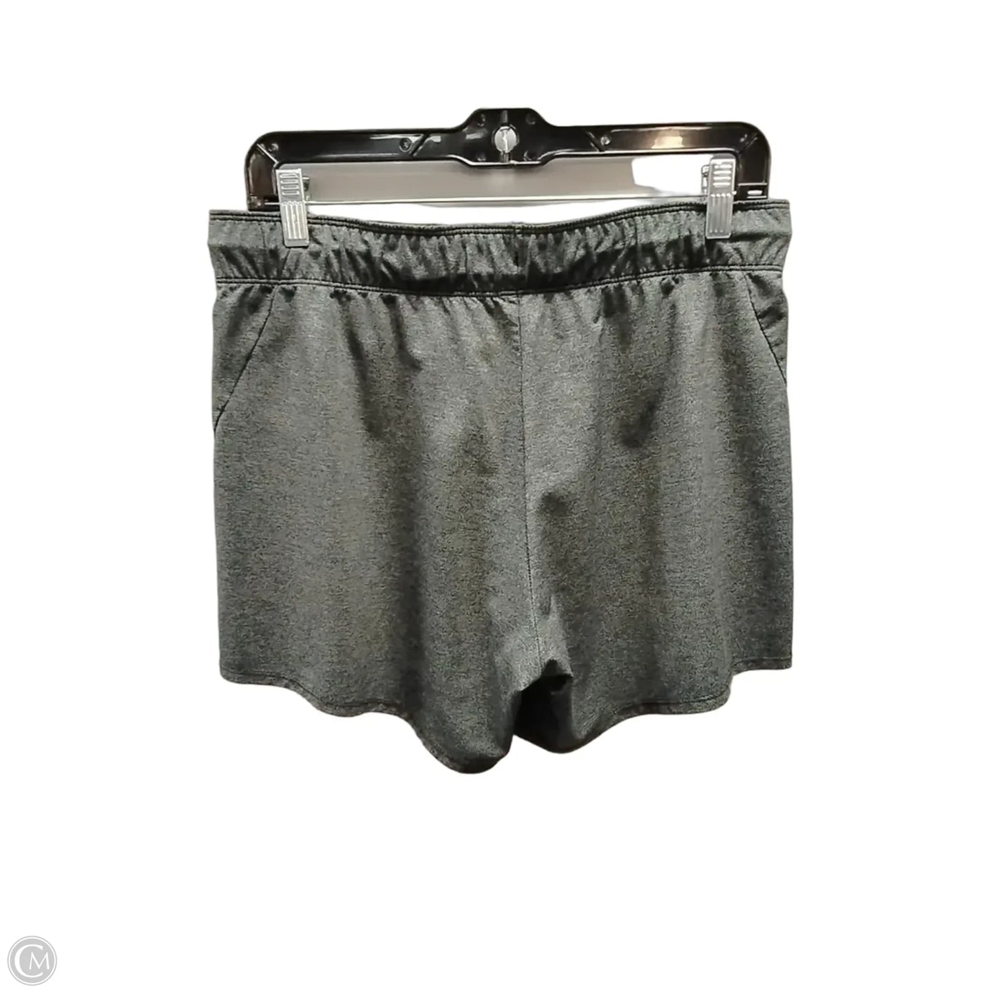 Athletic Shorts By Nike In Grey, Size: M