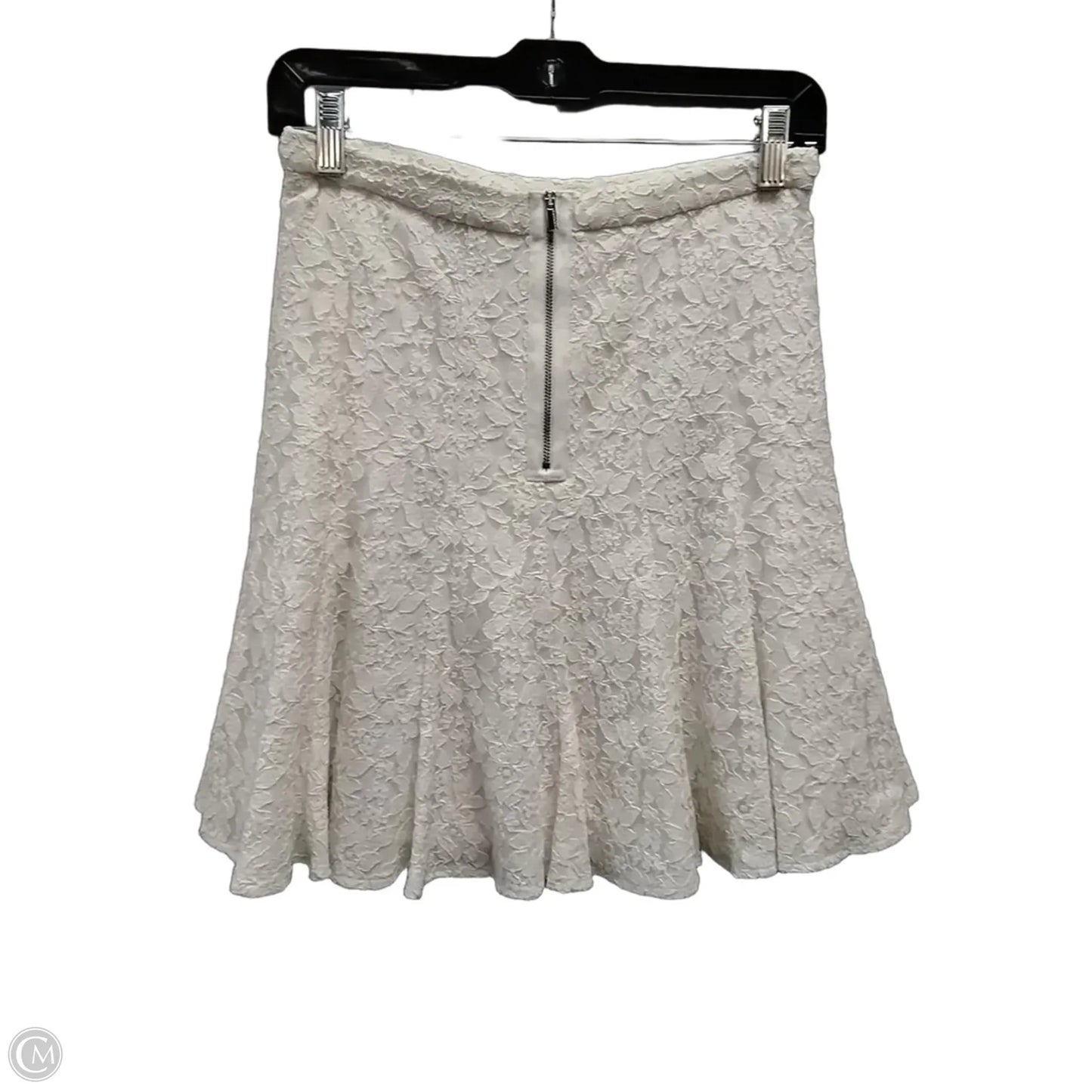 Skirt Mini & Short By Bcbgmaxazria In Cream, Size: 2