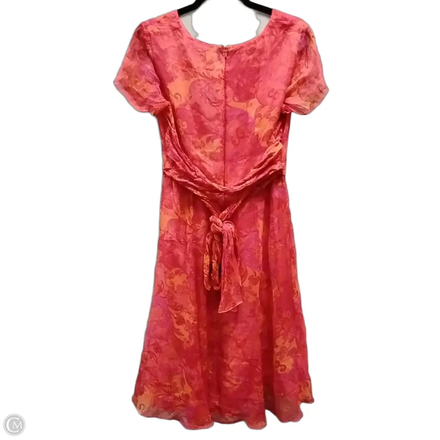 Dress Casual Maxi By Coldwater Creek In Orange, Size: 6