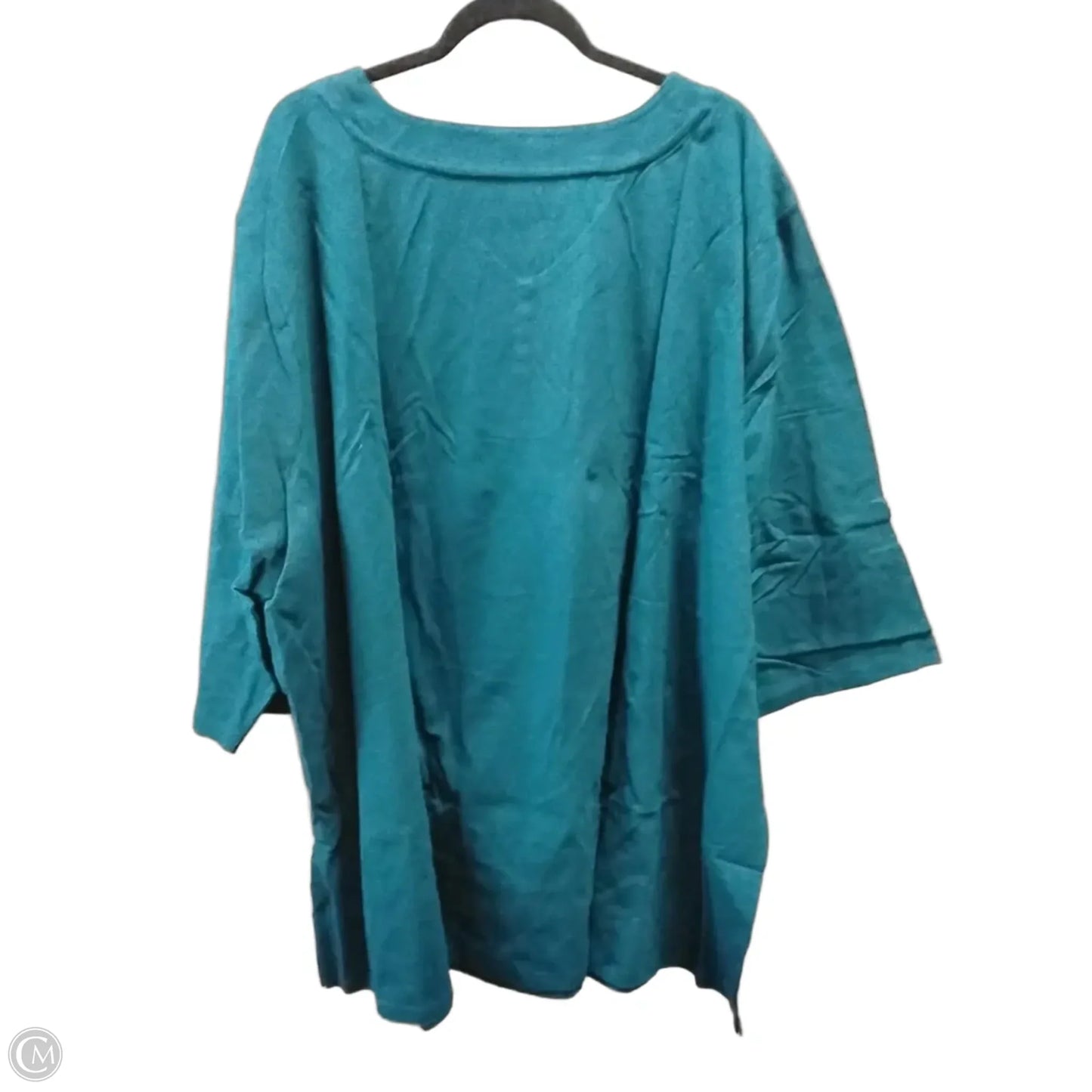 Top Short Sleeve By Liz And Me In Green, Size: 5
