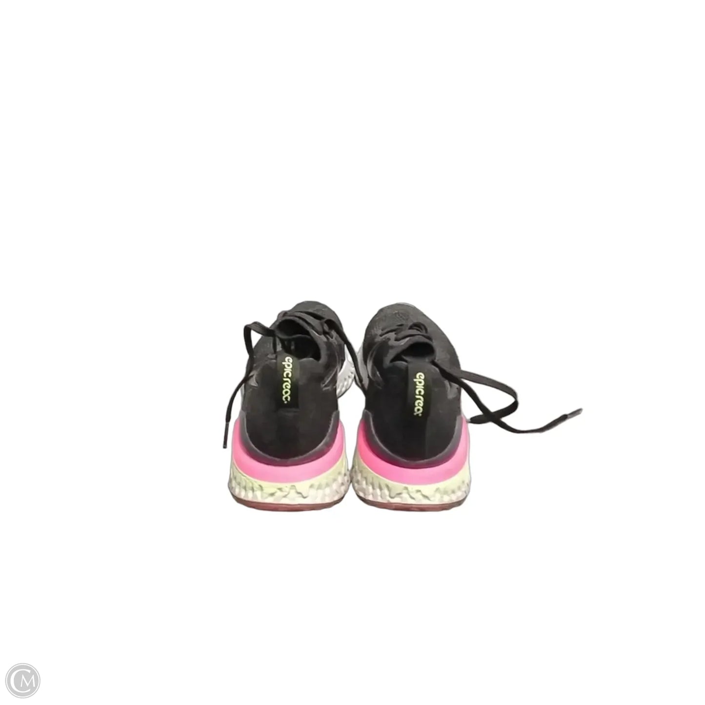 Shoes Athletic By Clothes Mentor In Black & White, Size: 9.5