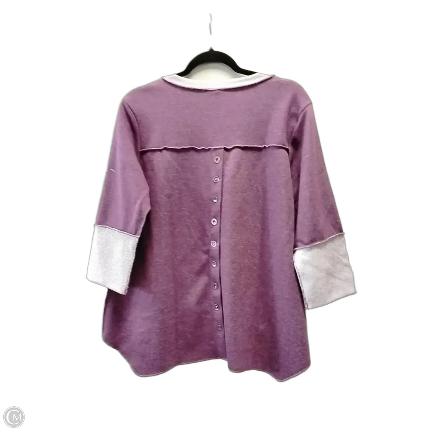 Sweatshirt Crewneck By Lulu B In Purple, Size: M