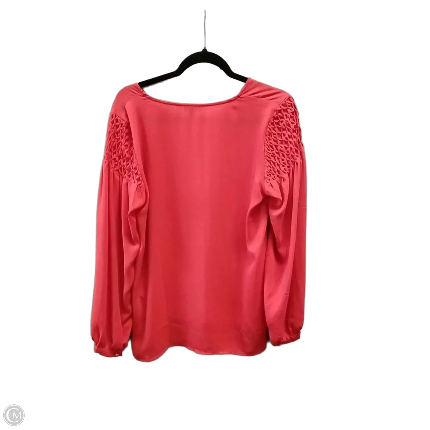 Blouse Long Sleeve By Talbots In Red, Size: M