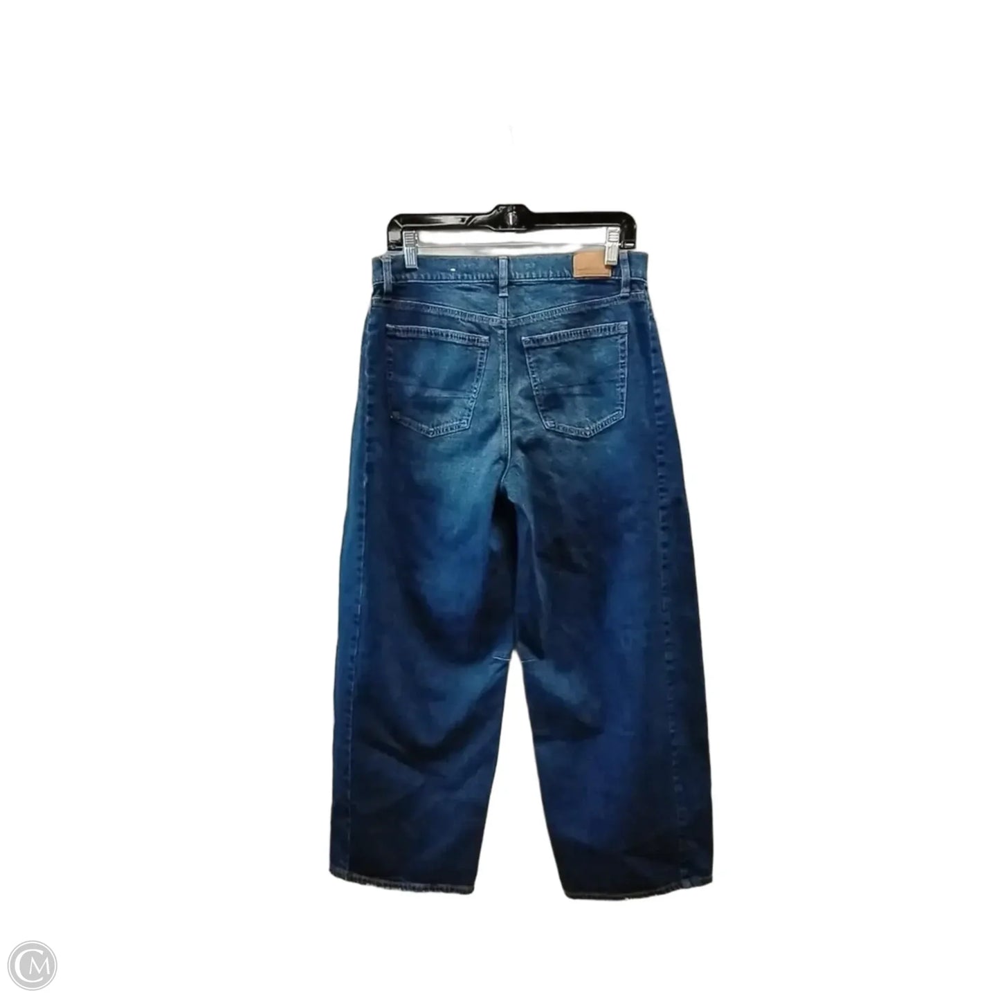 Jeans Wide Leg By American Eagle In Blue, Size: 4