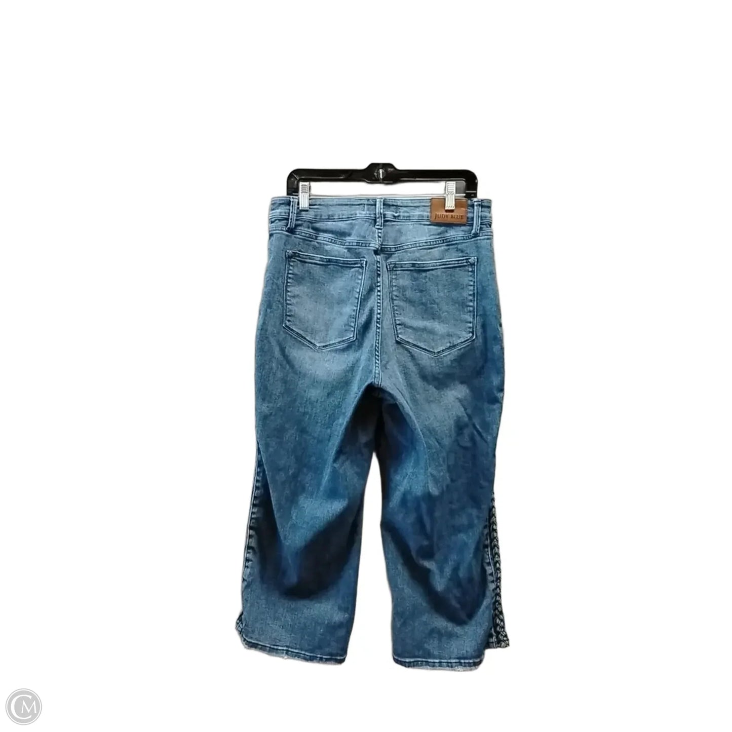 Jeans Wide Leg By Judy Blue In Blue, Size: 14