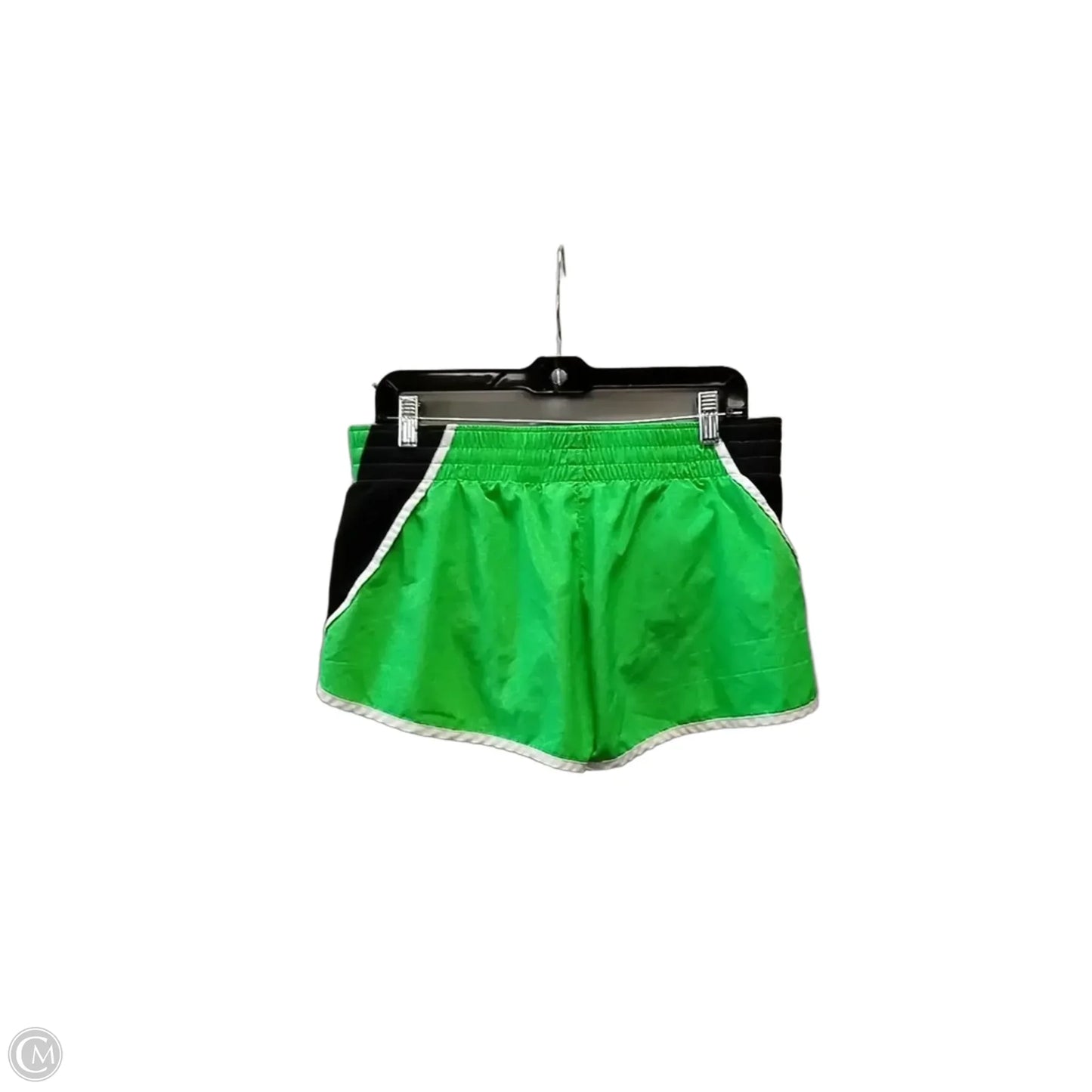 Athletic Shorts By Nike In Blue & Green, Size: L