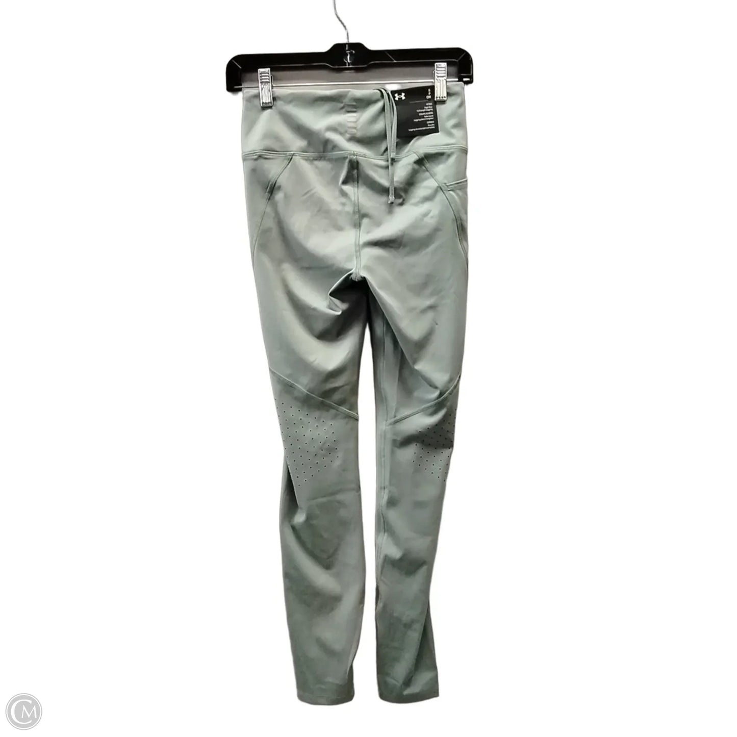 Athletic Leggings By Under Armour In Green, Size: S