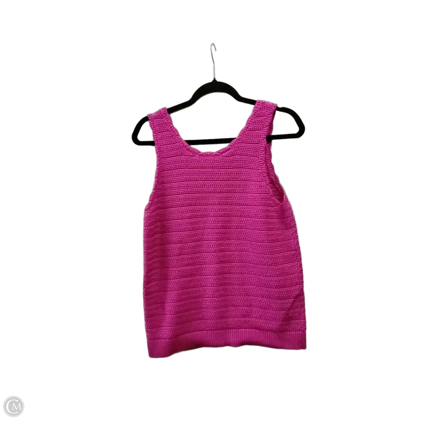 Sweater Short Sleeve By Clothes Mentor In Pink, Size: M