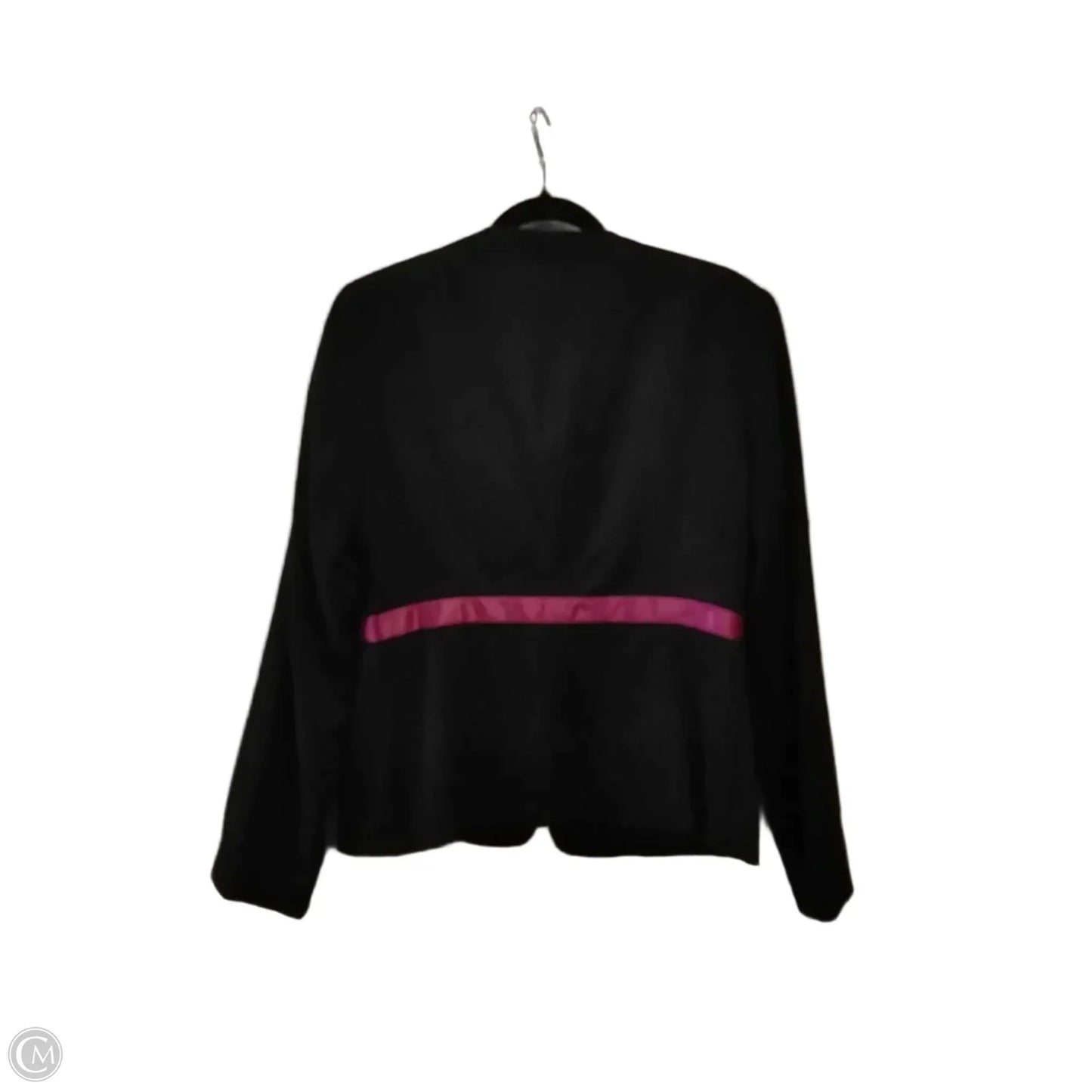 Blazer By Bandolino In Black & Pink, Size: 6